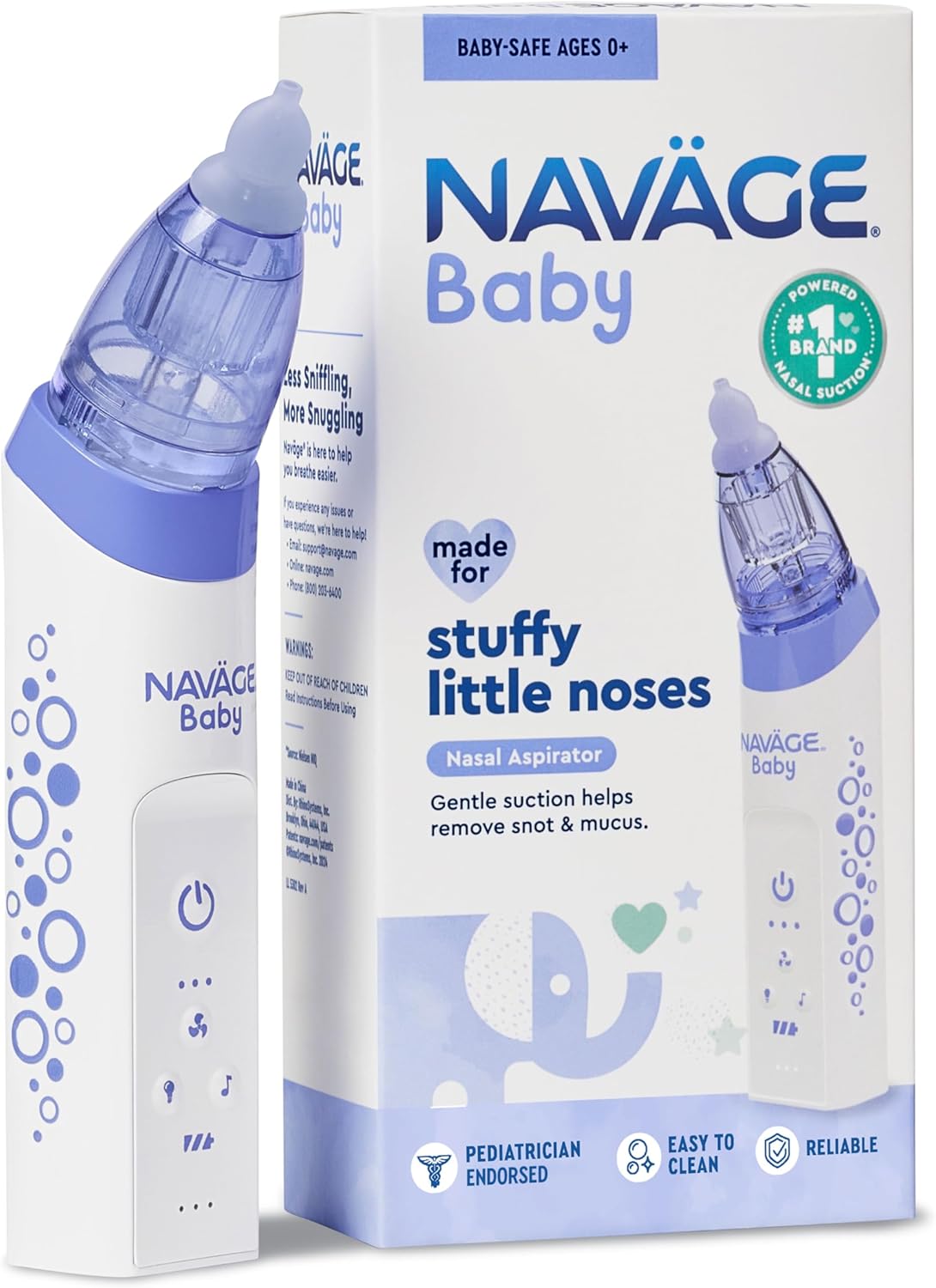 NAVAGE® Baby Nasal Aspirator, Lights & Lullabies