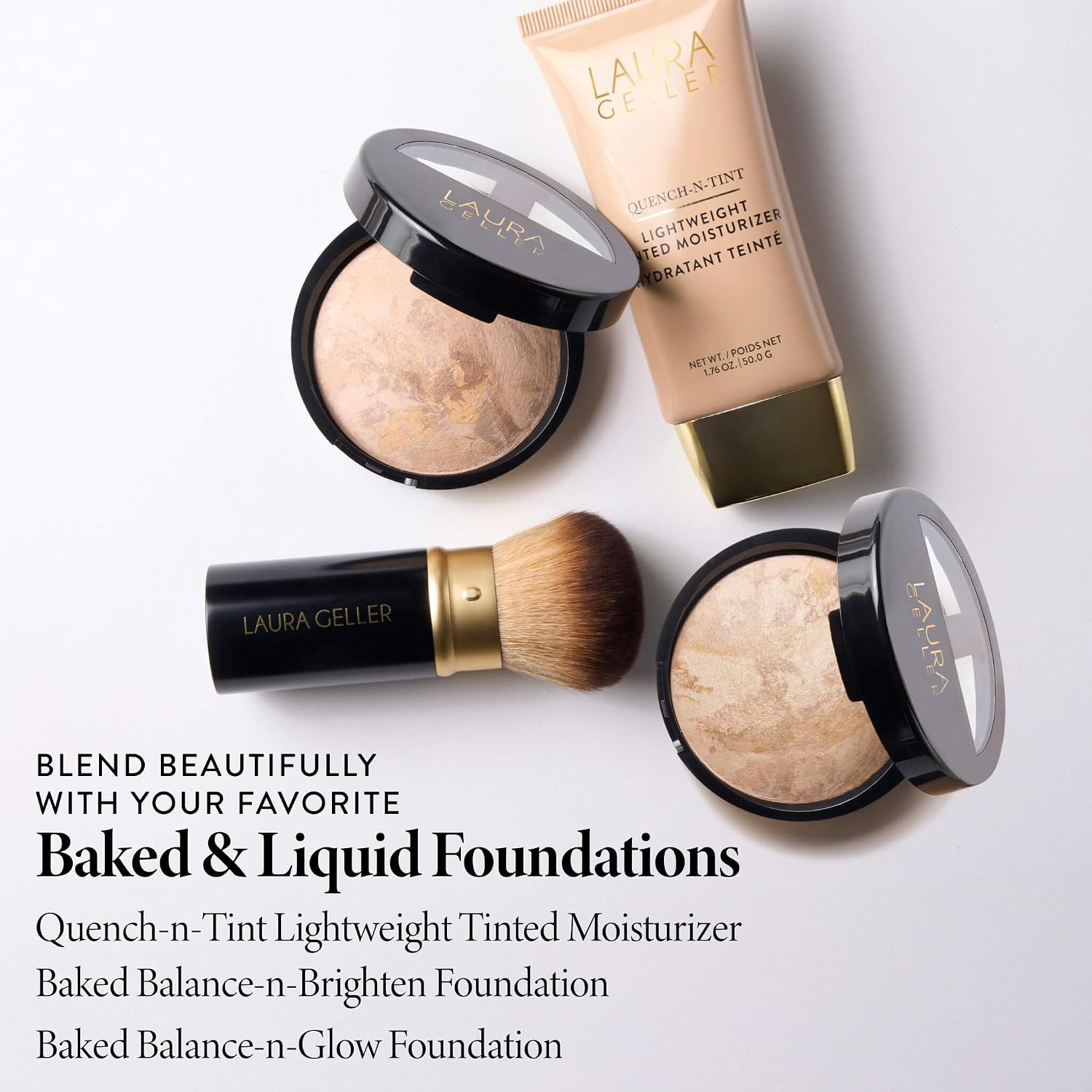 LAURA GELLER NEW YORK Makeup Brushes - Retractable Angled Kabuki Brush