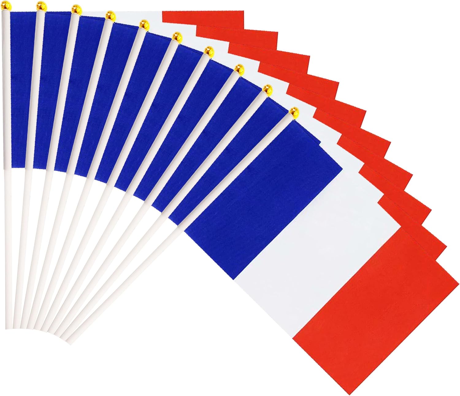 50 Pack Nicaragua Nicaraguan on Stick Flags,Small Mini Hand Held Nicaragua Nicaraguan Flags 5.5x8.3 Inch, Grand Opening, Carnival,Party Events Celebration