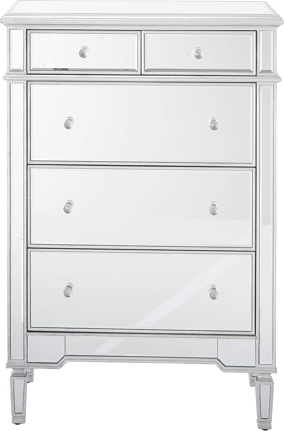 5 Drawer Cabinet, Silver