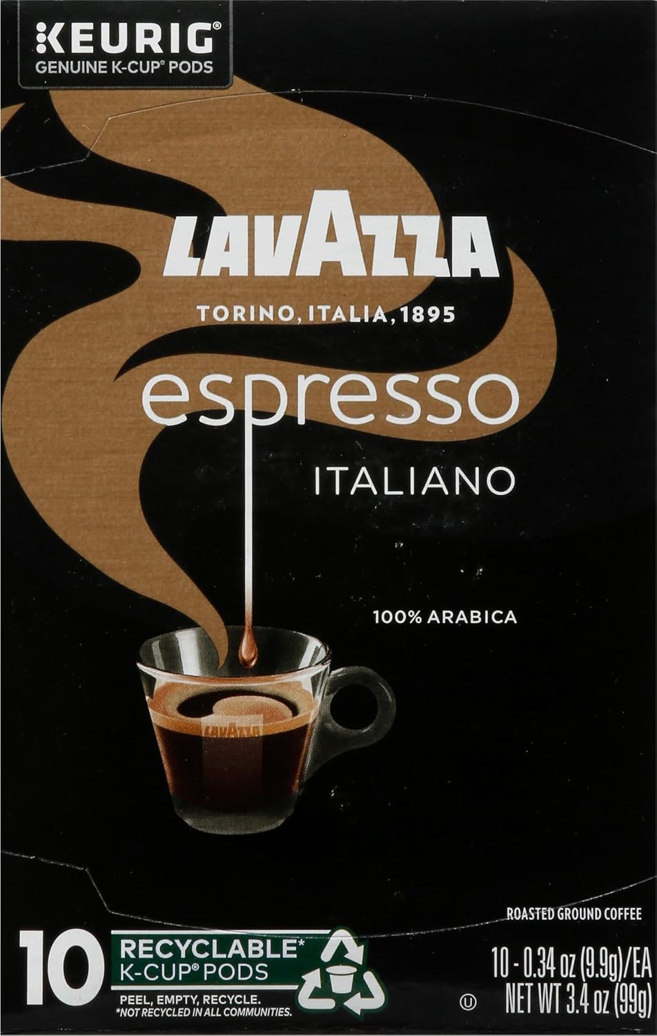 Lavazza QualitÃ Oro Whole Bean Blend, Medium Roast, 2.2 Pound (Pack of 1) ,100% Arabica, Central America & African highland origins, Fruity & Aromatic