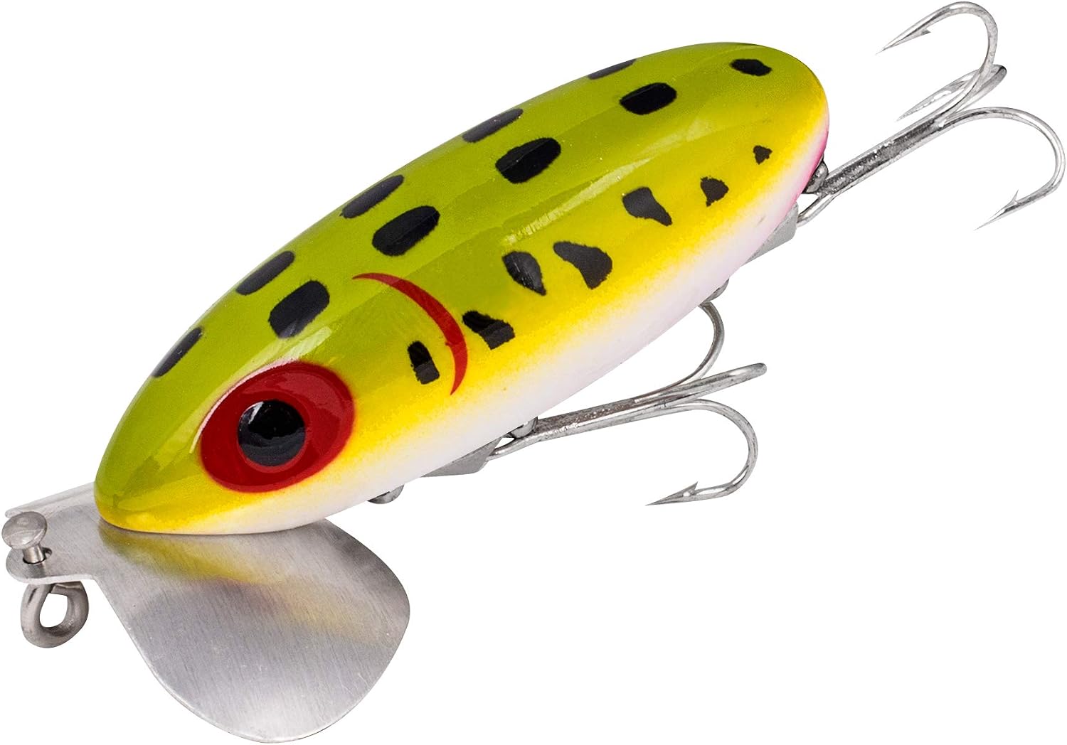 Arbogast Jitterbug Topwater Bass Fishing Lure - Excellent for Night Fishing