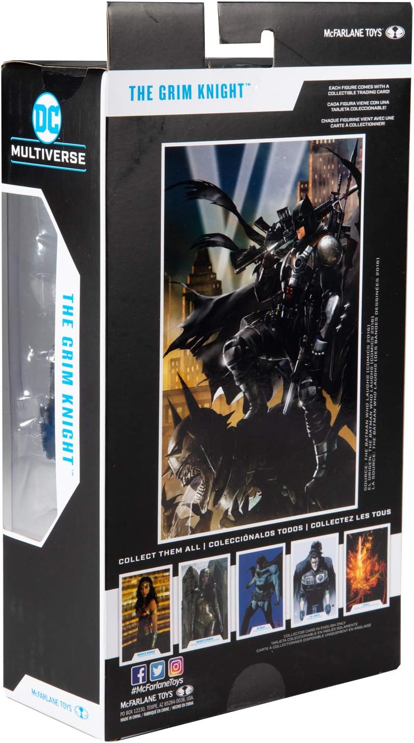 McFarlane Toys DC Multiverse Dark Nights: Metal The Grim Knight 7"" Action Figure, Multicolor (15412-2)