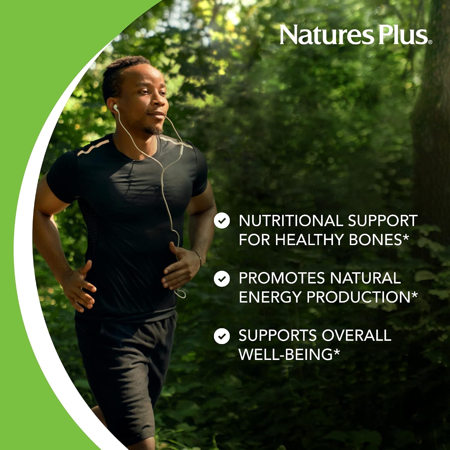 NaturesPlus Calcium/Magnesium/Vitamin D3 with Vitamin K2 - 60 Chewable Tablets - Supports Bone & Immune Health - Vanilla Flavor - Gluten Free - Up to 30 Servings