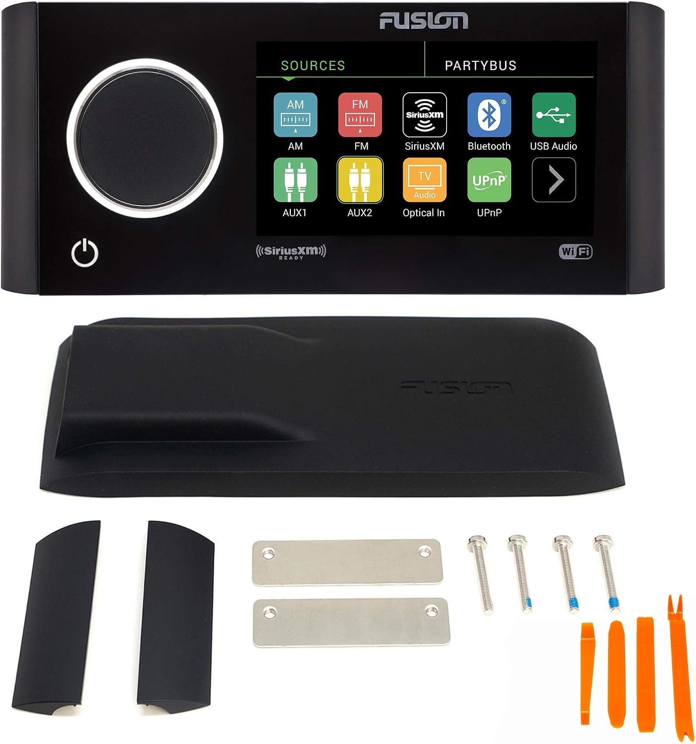 Fusion MS-RA770 Marine Radio System with MS-RA770RFK Retrofit Kit to Replace Fusion 755,750,650 Series Radio