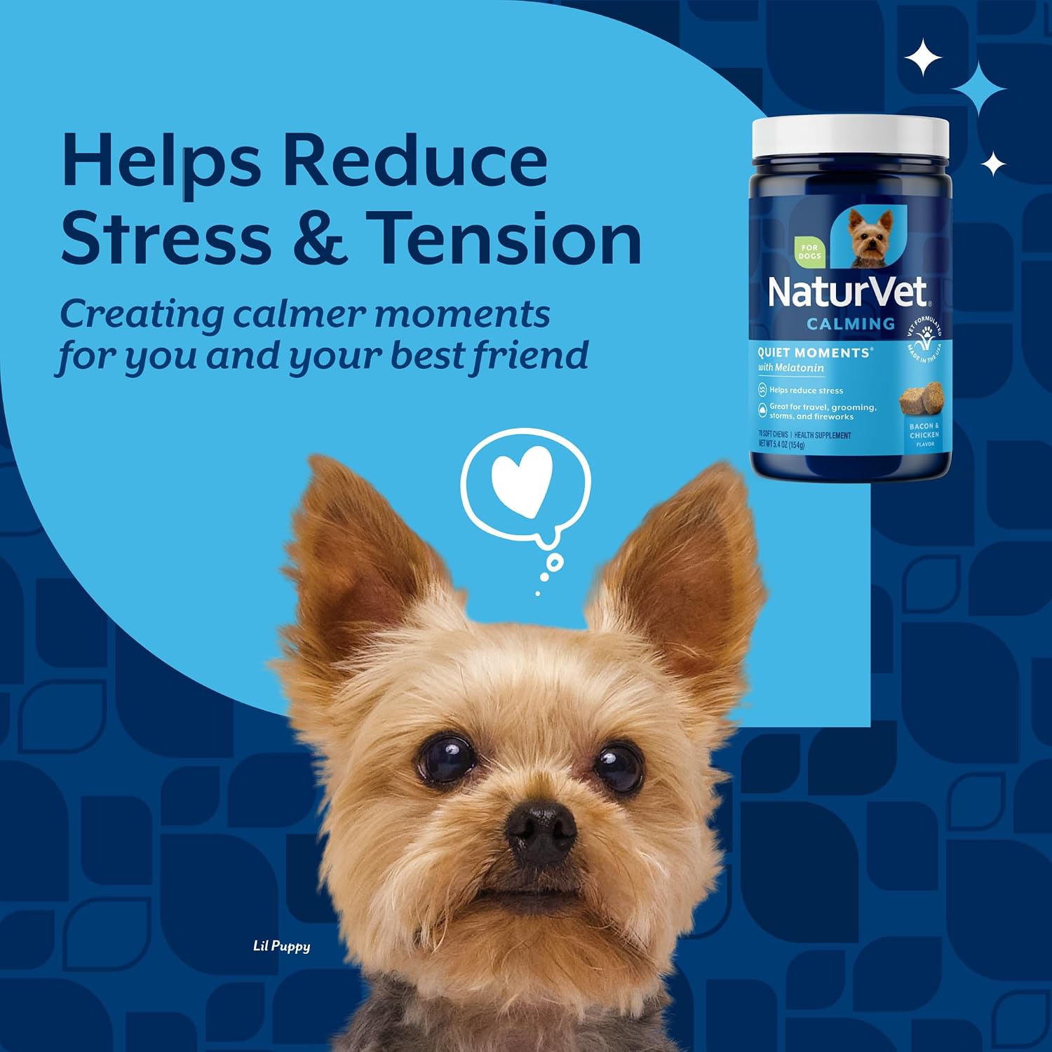 NaturVet Quiet Moments Calming Drops for Cats & Dogs - 2 Oz
