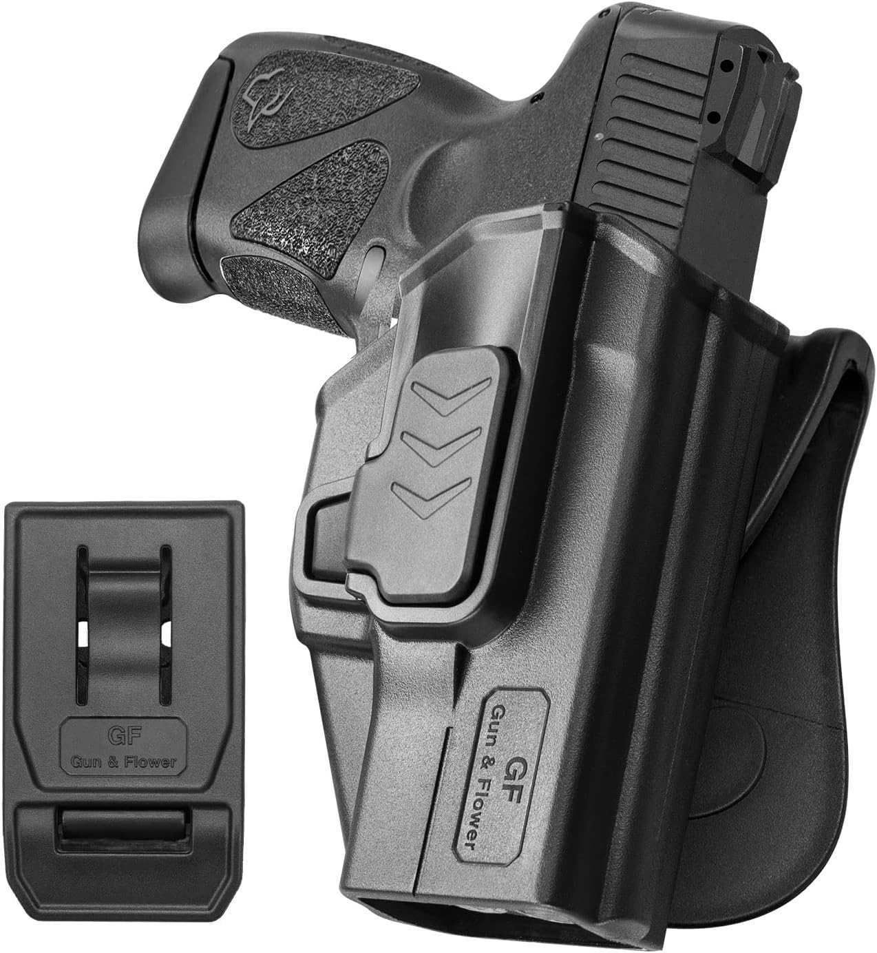 Taurus G2C Holster, Taurus G3C Holster, 9mm/.40 Cal OWB, Level II Paddle