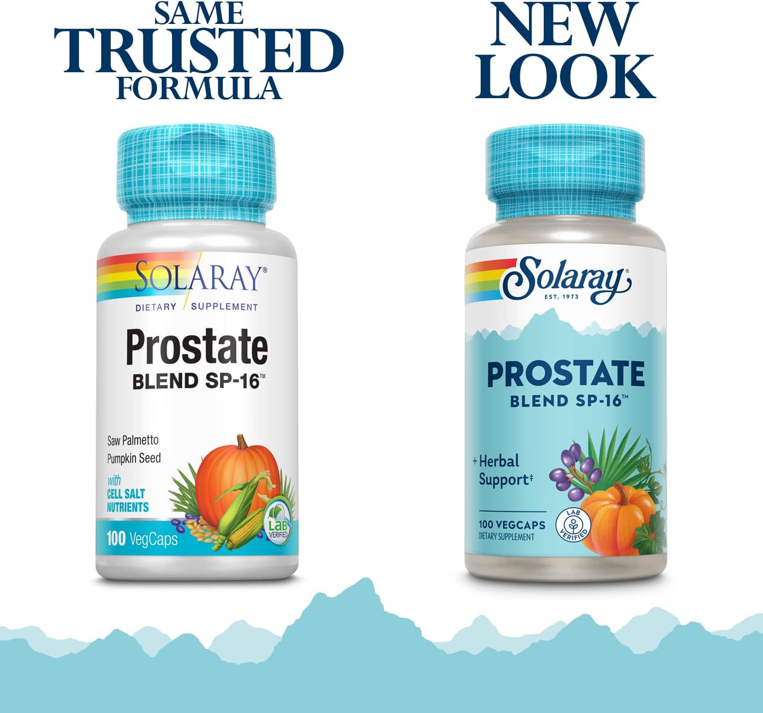 Solaray Prostate Blend SP-16, Saw Palmetto for Men, 100 Veggie Capsules