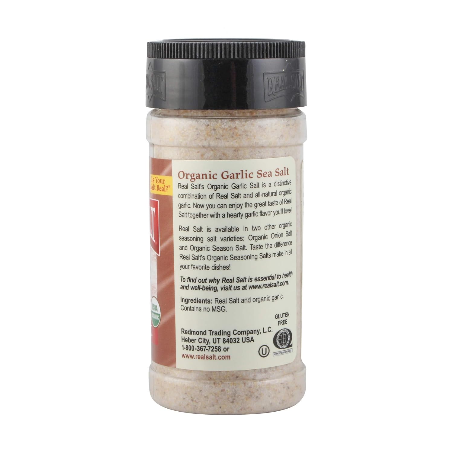 Redmond - Real Salt Seasoning, Natural Unrefined Gluten Free 8.25 Ounce