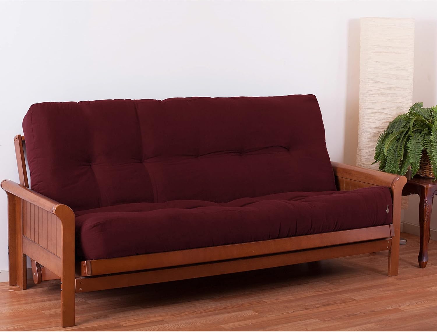 Blazing Needles Renewal 9" Twill Futon Mattress, Queen, Sage