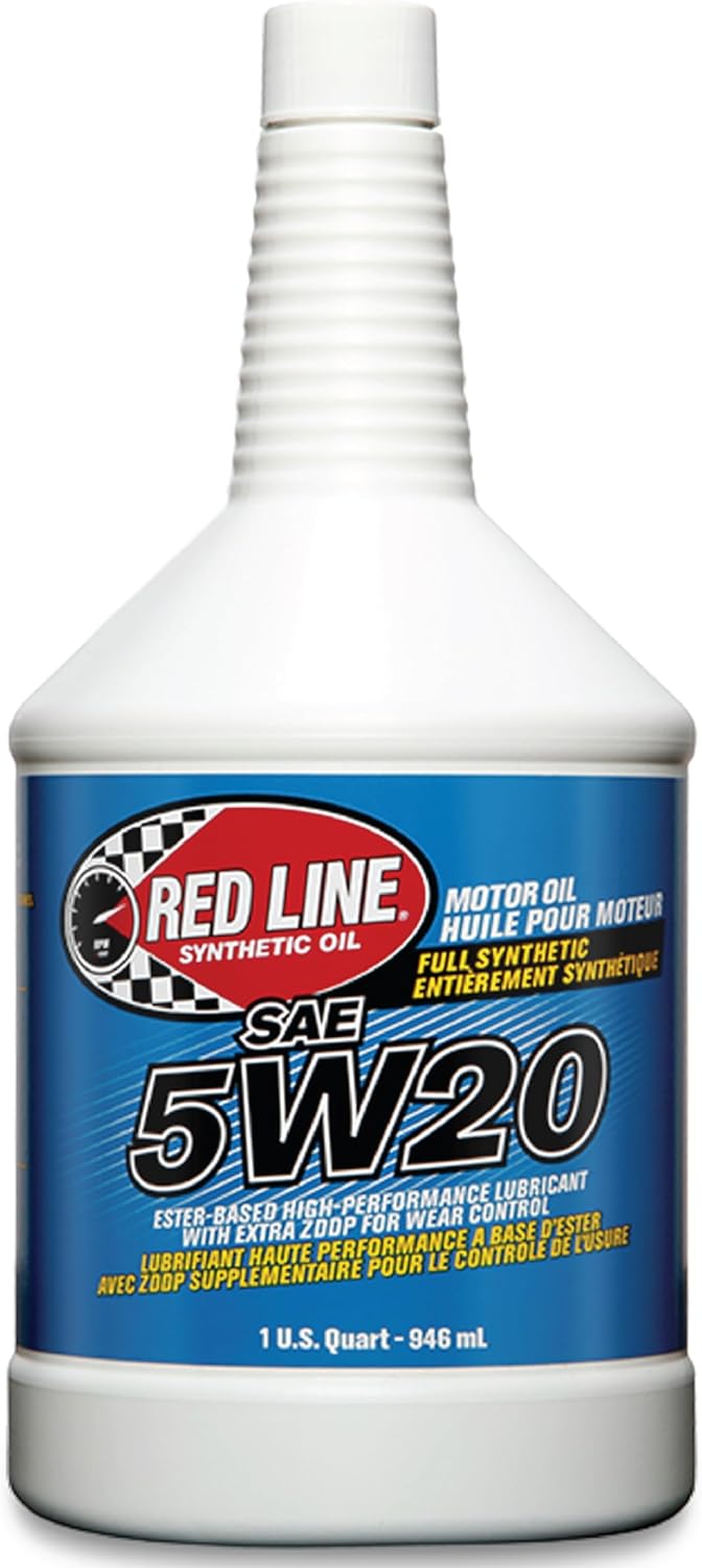 Red Line 15204 SAE 5W20 Fully Synthetic Motor Oil - 1 Quart