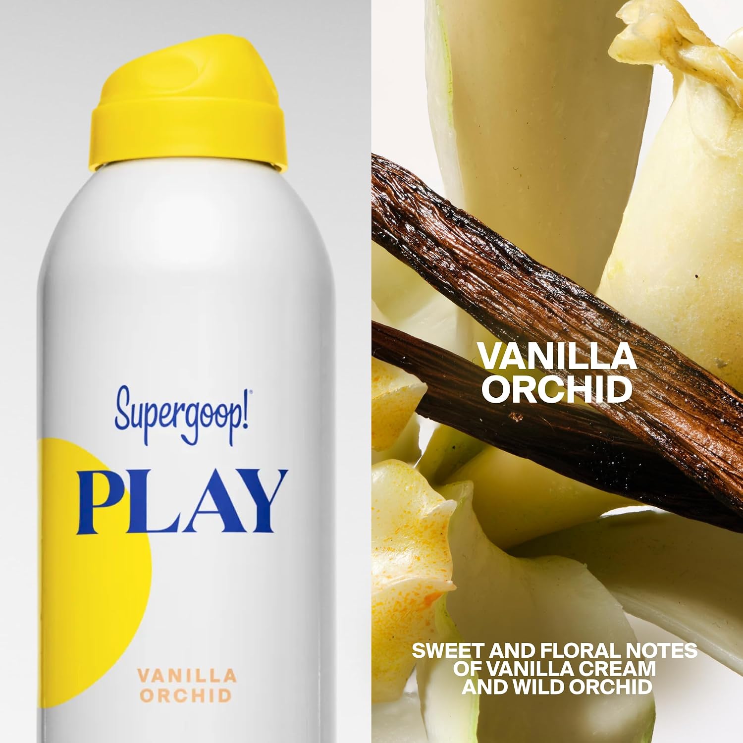 Supergoop! PLAY Antioxidant Body Mist Vitamin C -SPF 50 PA++++ Broad Spectrum Sunscreen - Body Spray - Great for Active Days