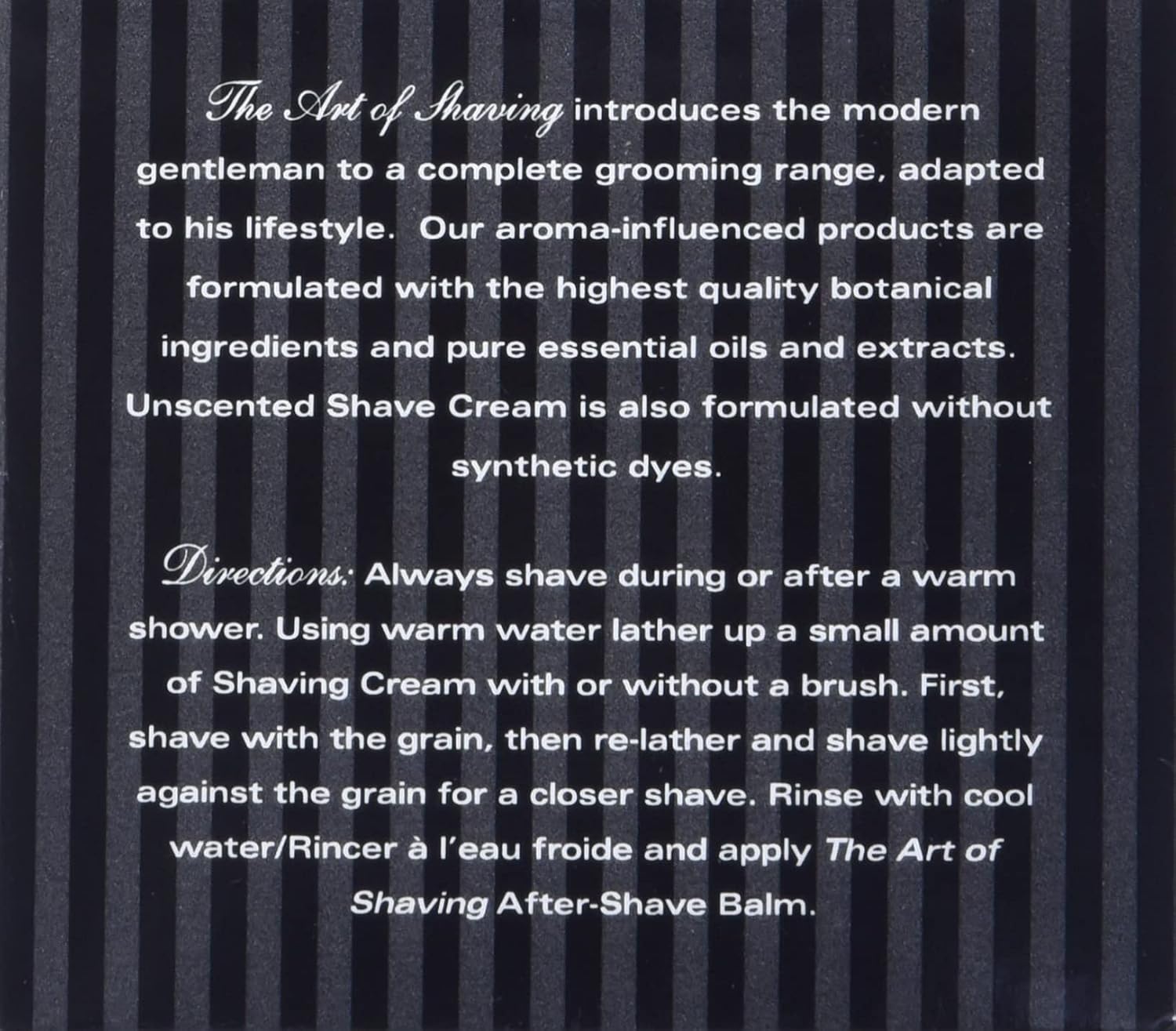 The Art of Shaving Shaving Cream