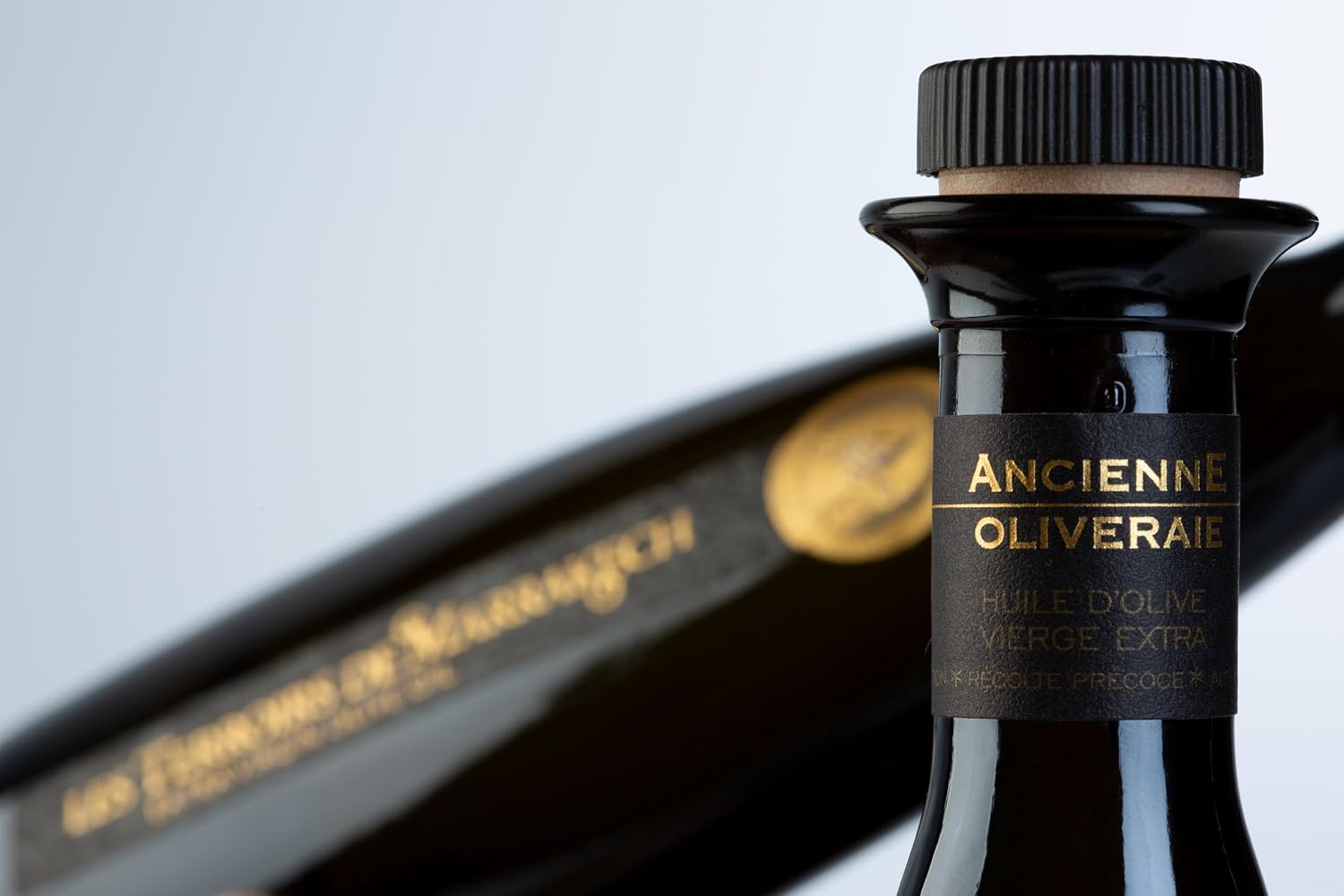 Les Terroirs de Marrakech Organic Olive Oil Extra Virgin, 17 fl oz | Premium Moroccan EVOO for Salads and Bread Dipping, Carbon Neutral, Smooth & Polyphenol-Rich, Trusted By Award-Winning Chefs