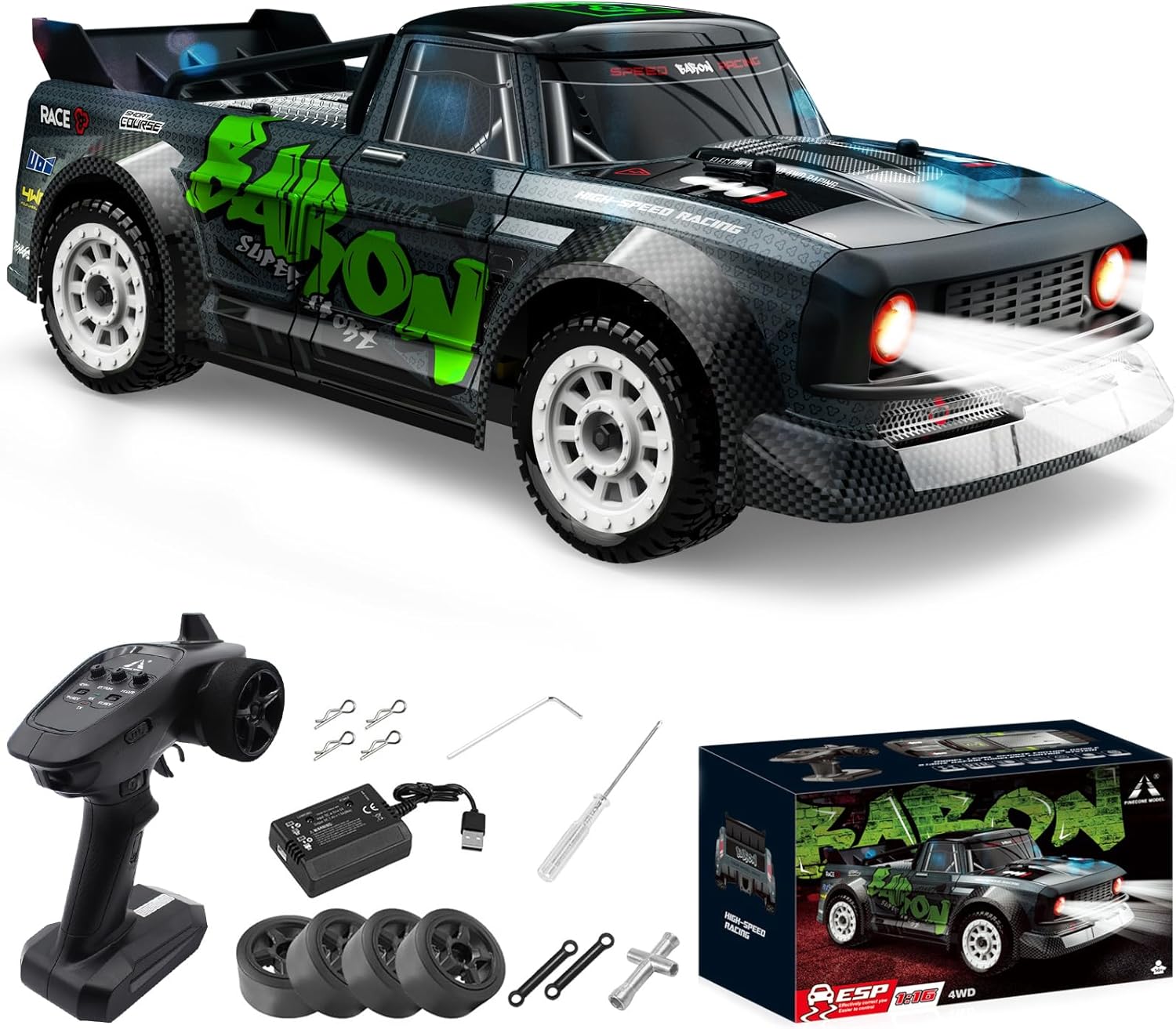 fisca 1/16 Remote Control High Speed Car