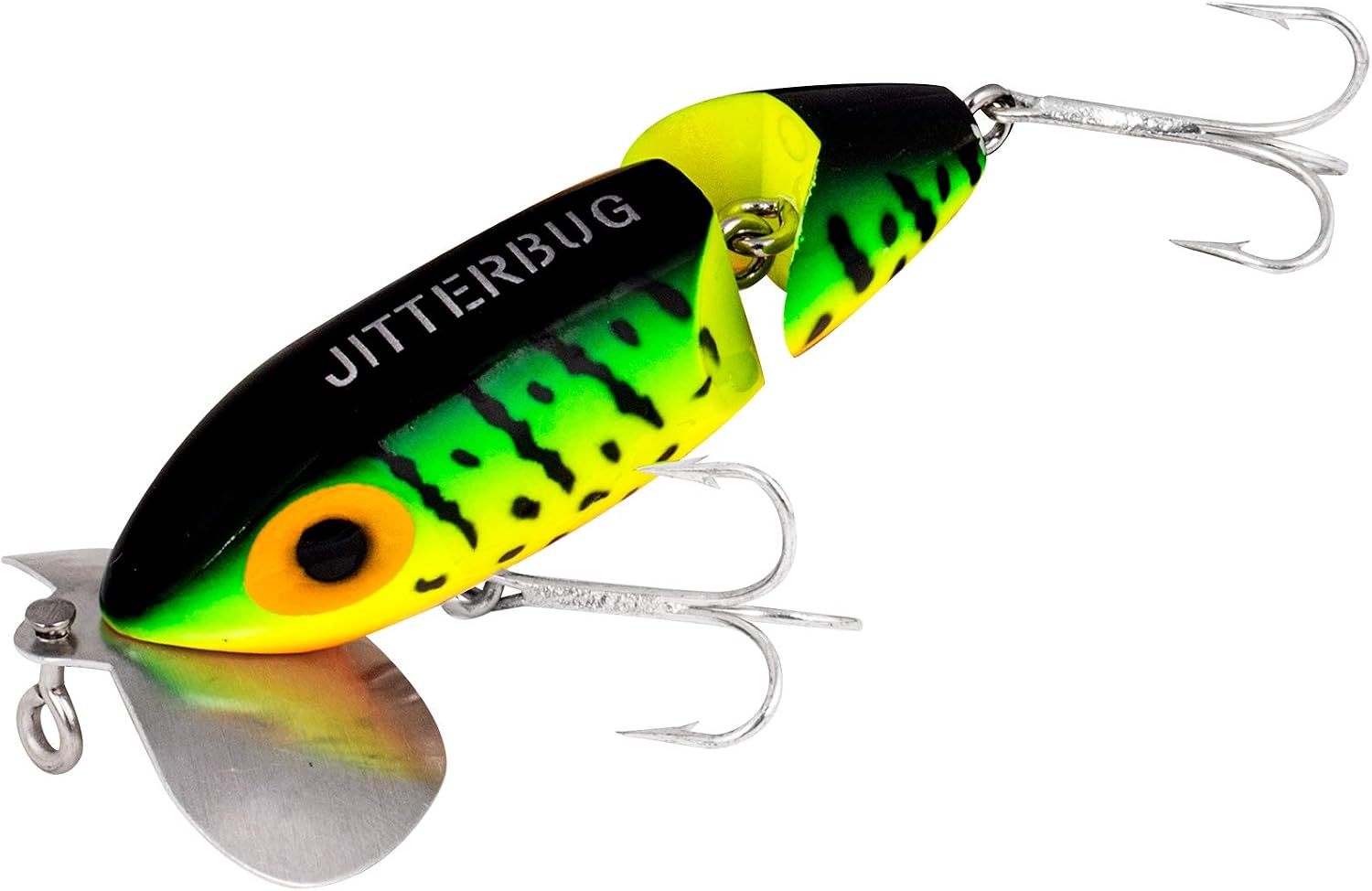 Arbogast Jitterbug Topwater Bass Fishing Lure - Excellent for Night Fishing