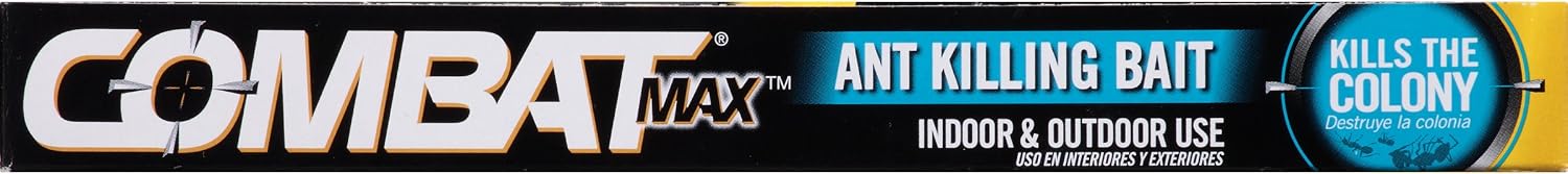 Combat Max Ant Killing Bait Stations, Indoor and Outdoor Use, 6 Count