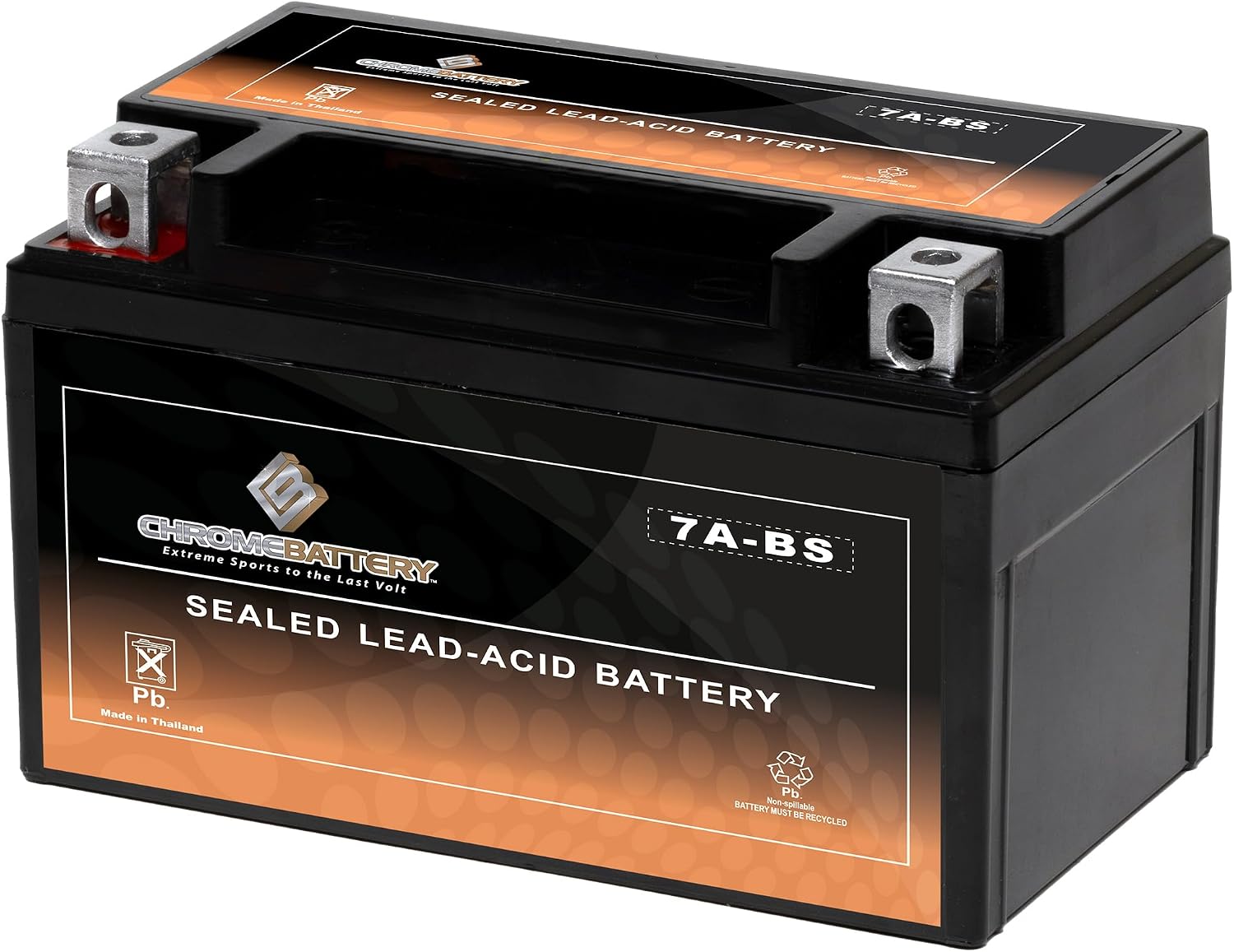 CB CHROMEBATTERY YTX30L-BS 12V 385 CCA AGM – Maintenance-Free 30Ah Battery for Harley, ATV, UTV, Snowmobile, Jet Ski – T3 Nut & Bolt Terminal – Fits Harley Touring, Polaris Sportsman 850