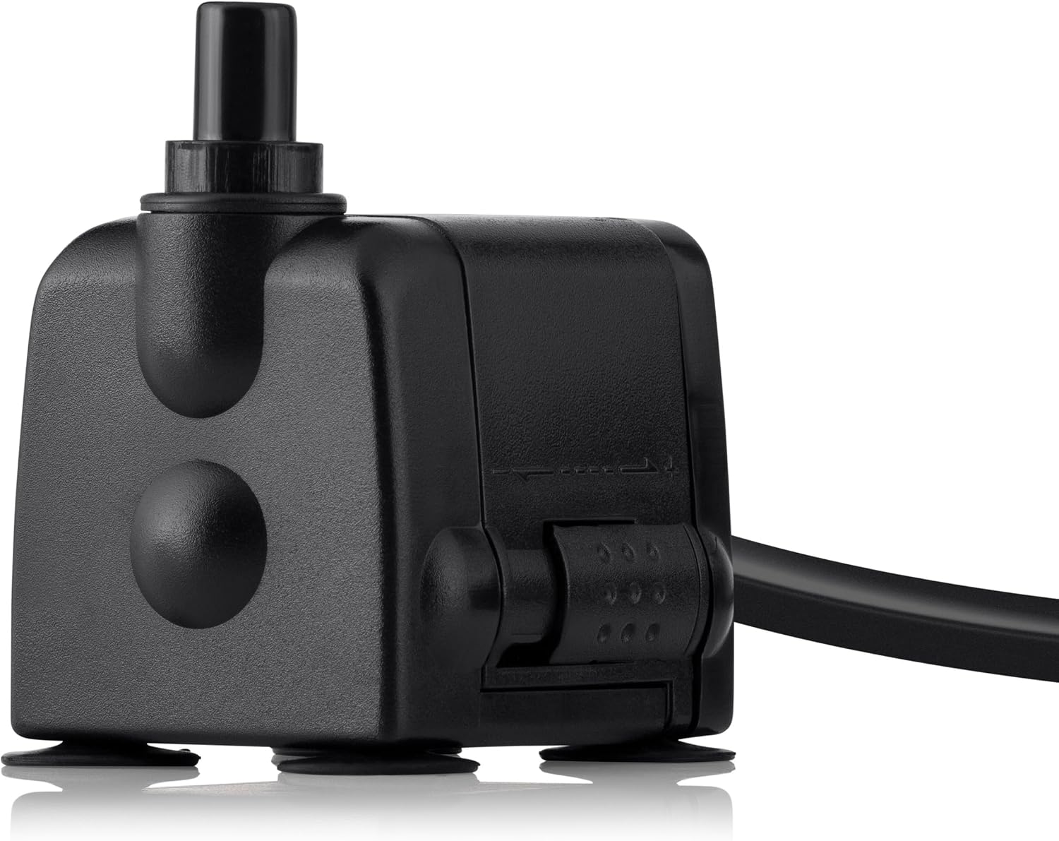 Alpine Corporation Outdoor Decor Power Head Pump for Small to Medium Fountains, Statuary, and Birdbaths with Moving Water