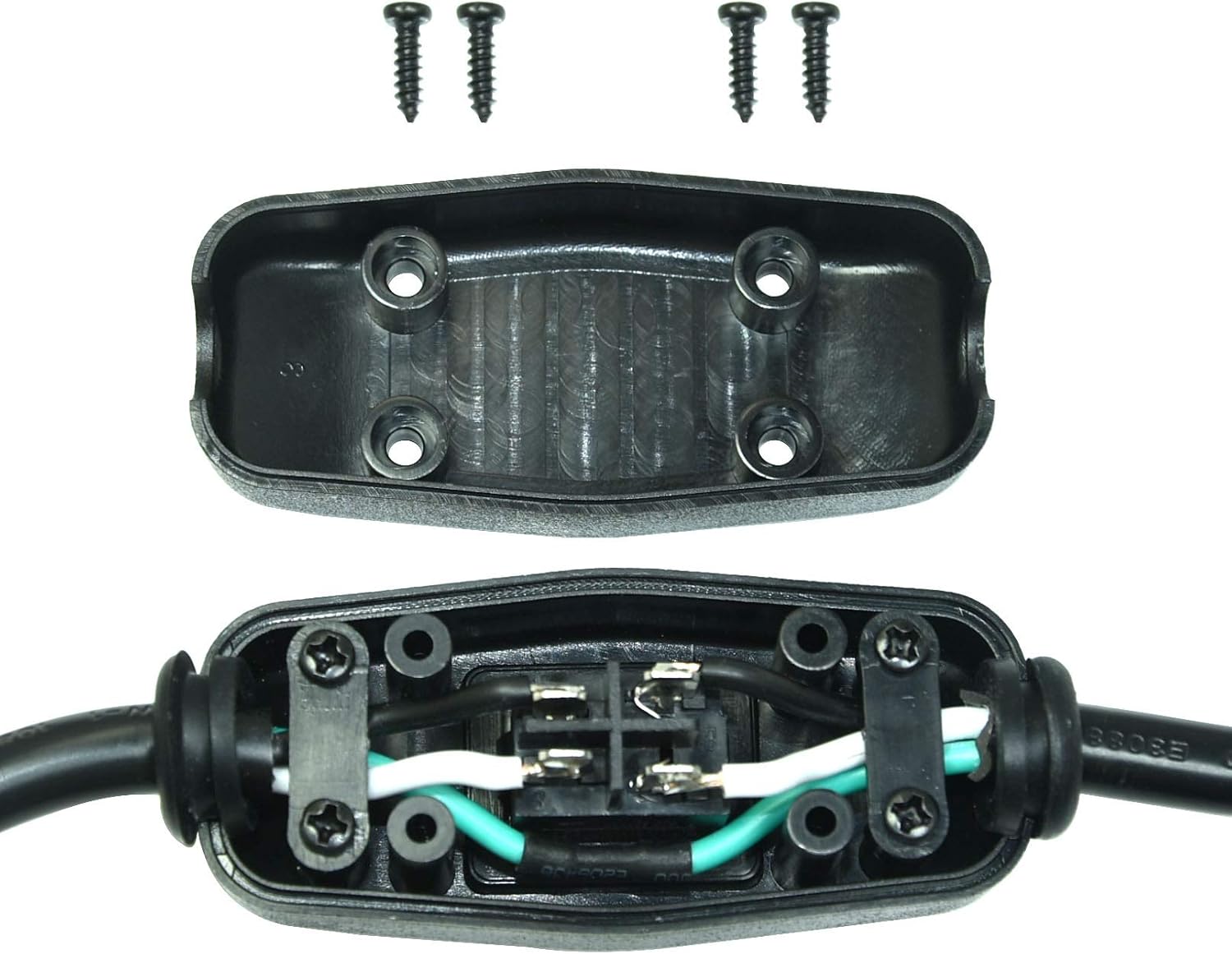 FILSHU 6ft 18 Gauge 3 Prong AC Power Cord with On Off Switch