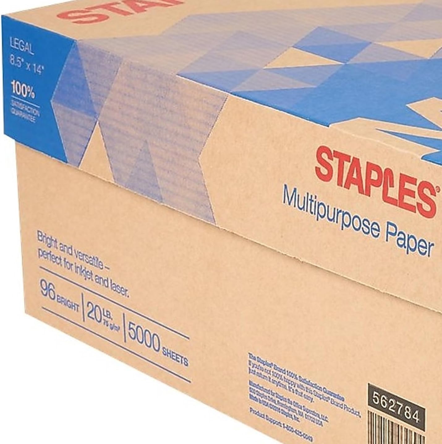 Staples 11-Inch X 17-Inch Multipurpose Paper 20 Lbs. 96 Brightness 500/Ream