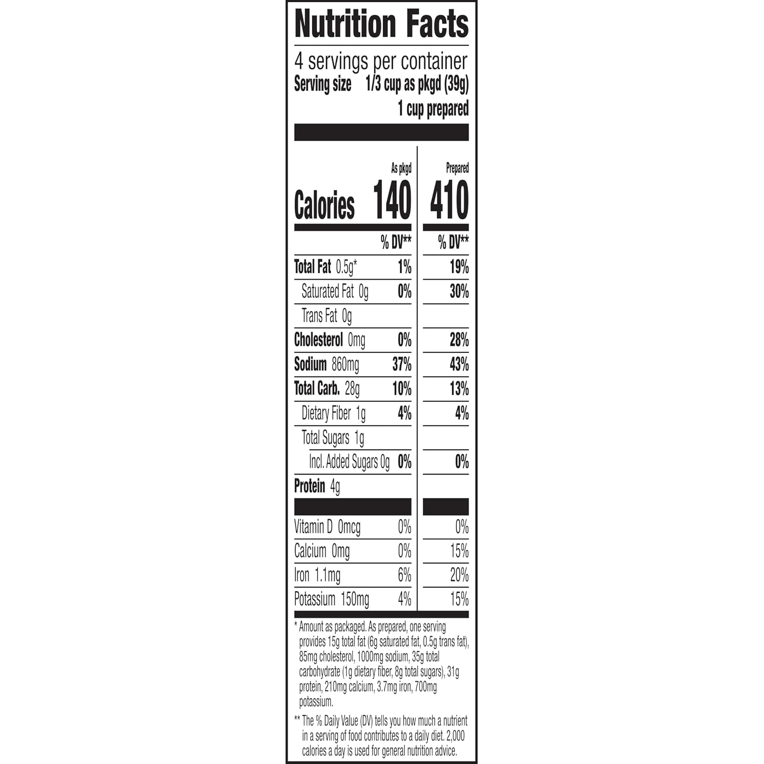 Hamburger Helper Deluxe Beef Stroganoff, 5.5 Oz