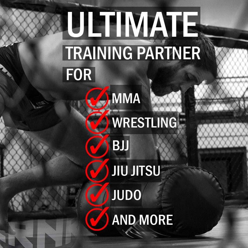 50 lbs Throw, Ground and Pound Grappling Dummy - MMA Training Dummy Equipment | Great for Wrestling, Muay Thai, BJJ, Jiu Jitsu