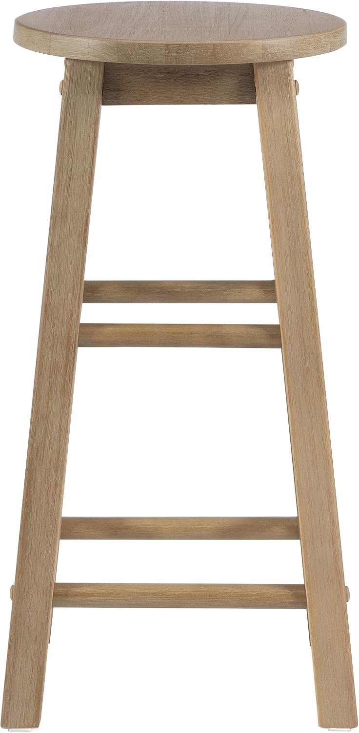 Linon 29-Inch Barstool With Round Seat