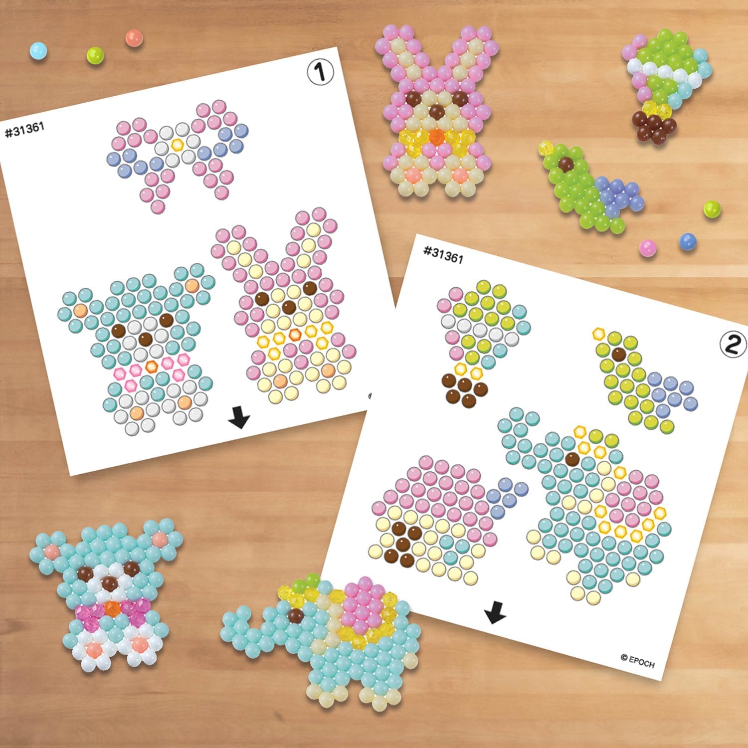 Aquabeads - Pastel Fancy Set - Water Fuse Beads Craft Kit