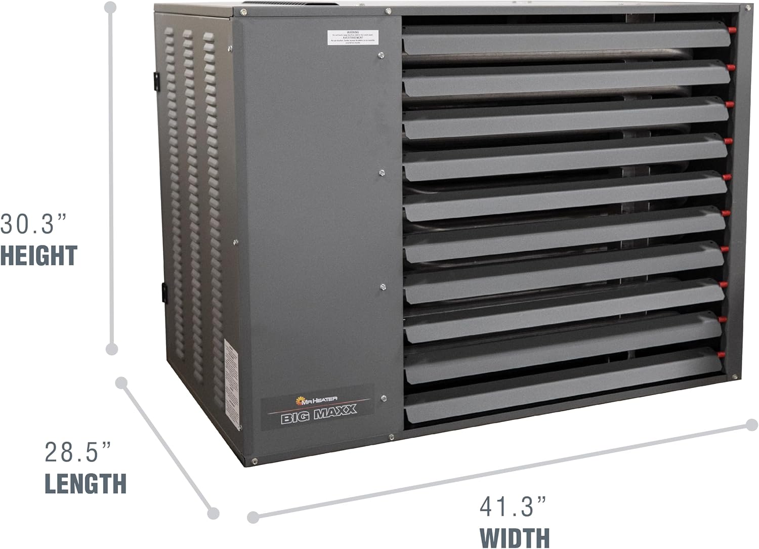 Mr. Heater Big Maxx 300,000 BTU Natural Gas Unit Heater with Conversion Kit