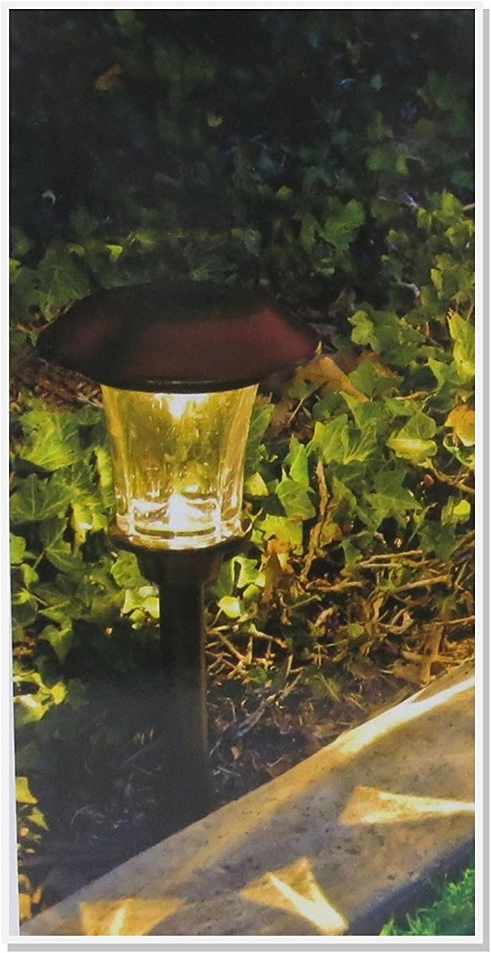 HGTV Solar LED Pathway Lights - 8 Pack