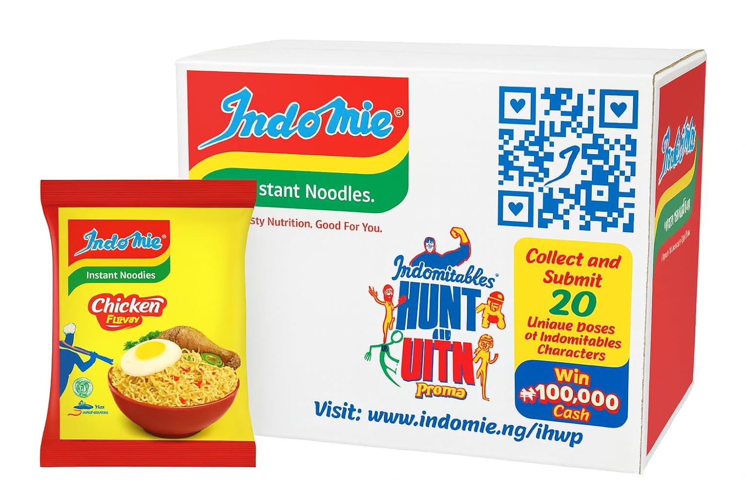 Nigerian Indomie Noodles Chicken Flavor??(70g) Pack of 40