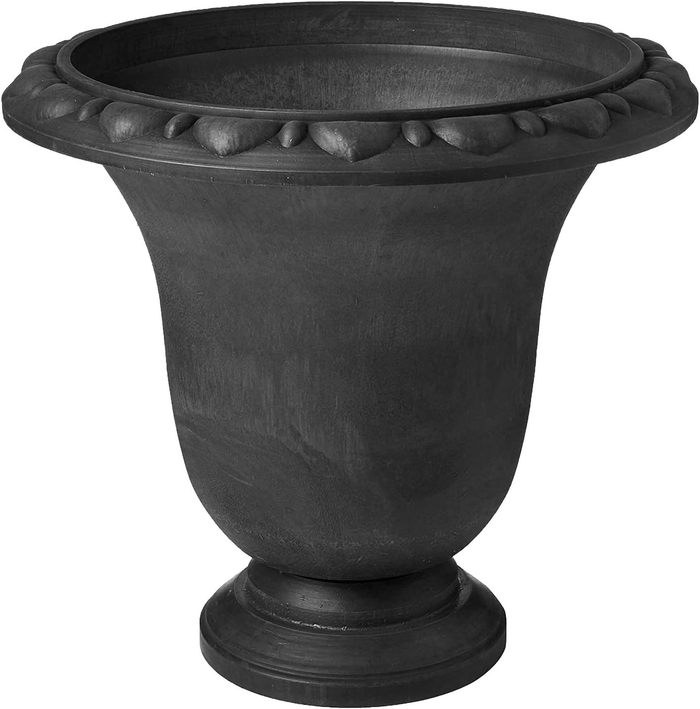 PSW HU40BK Bristol Urn Planter, 16 by 18-Inch, Black