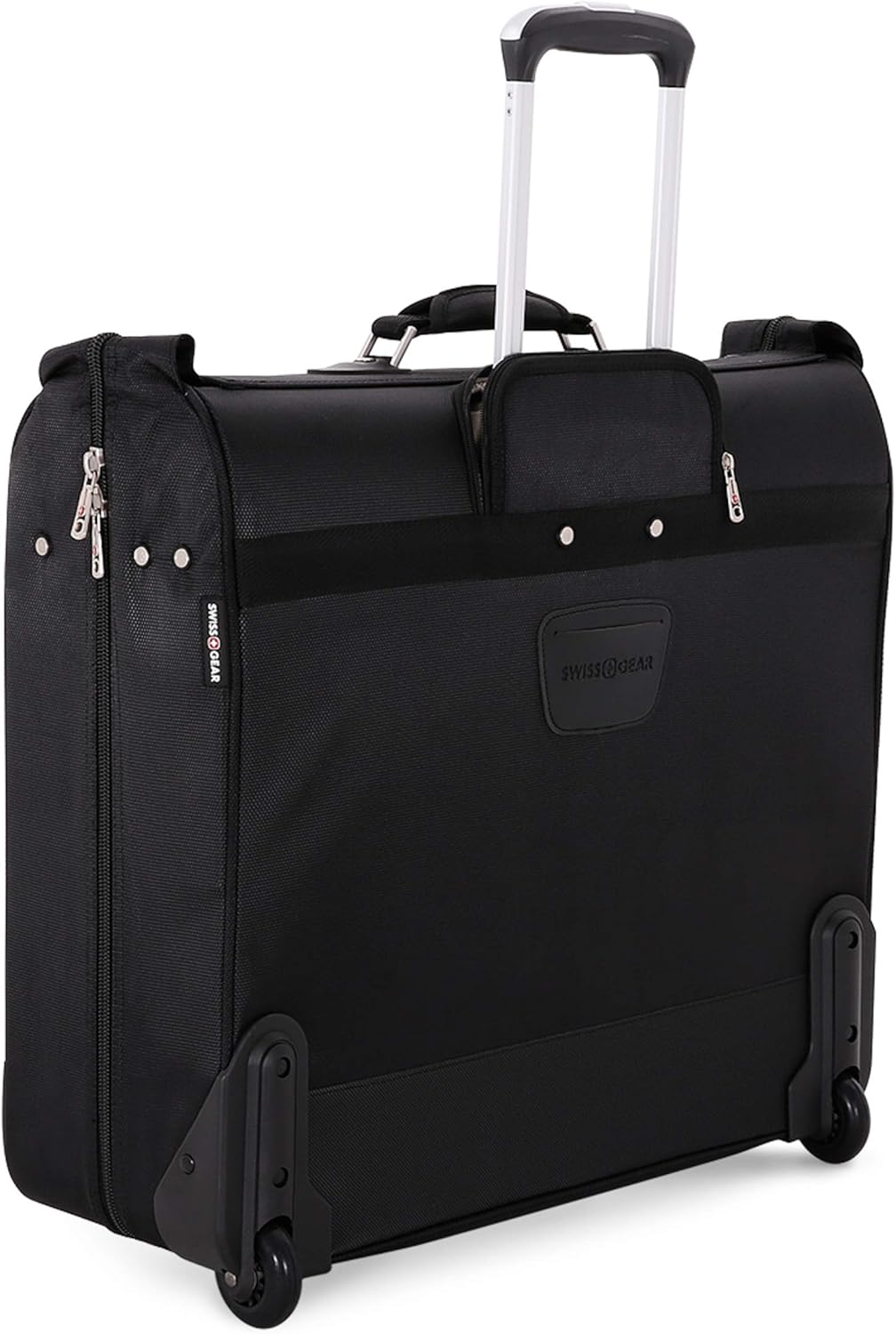 SwissGear 7895 Premium Rolling Garment Bag, Bonus Hanging Feature, Men's and Women's, 24-Inch Luggage - Black