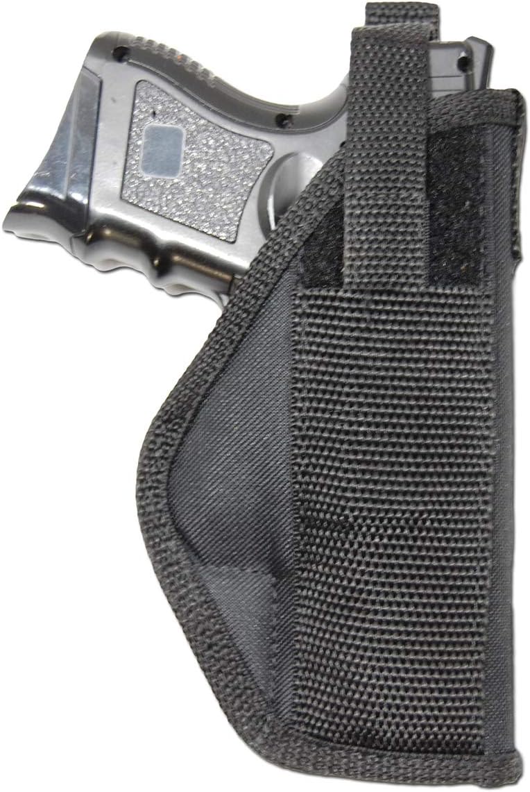 Barsony New Cross Draw Holster for Compact Sub-Compact 9mm .40 .45 Pistols