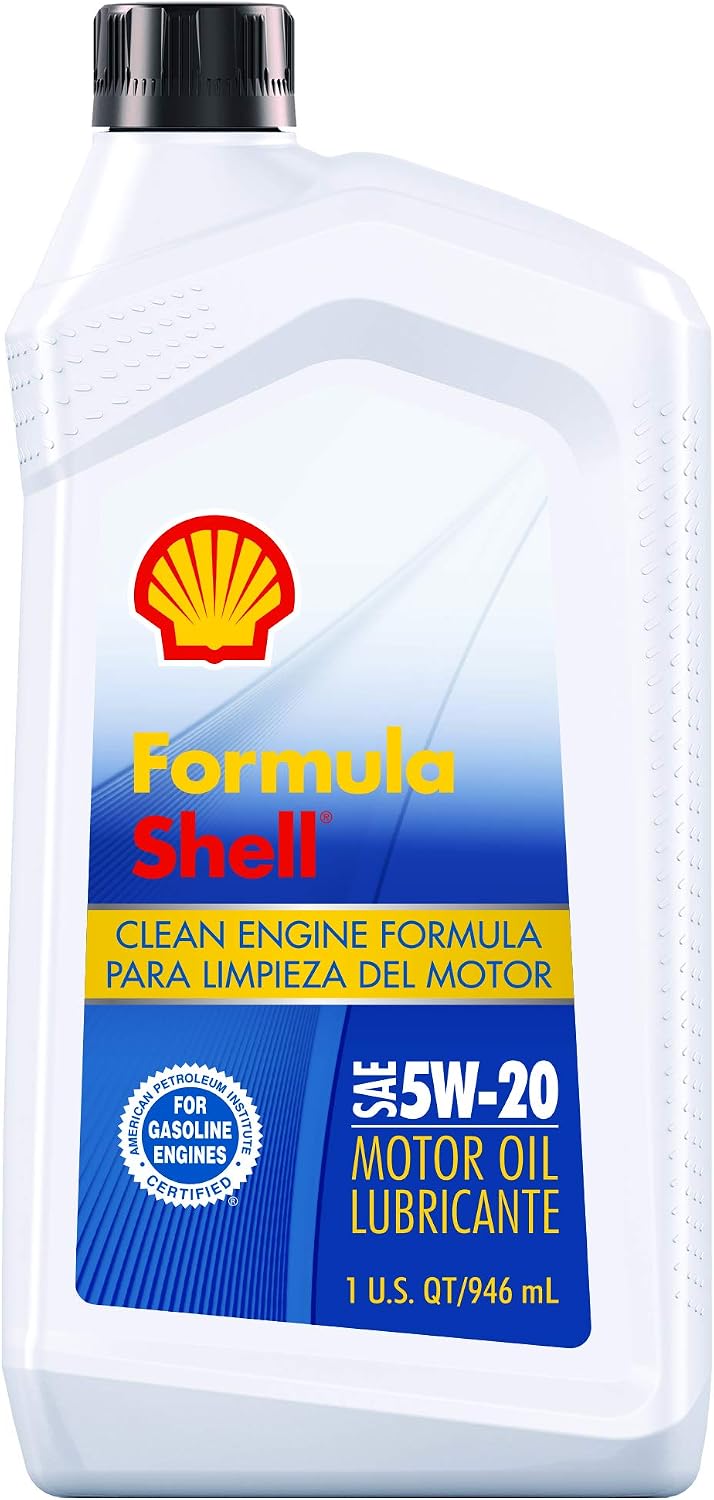 Formula Shell 5W-20 Motor Oil (SN/GF-5), 1 Quart (Pack of 6)