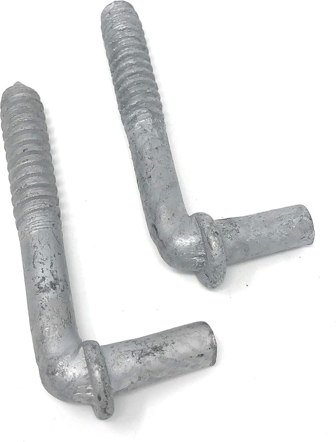 Lag Screw Style 2 Pc Pack Chain Link Gate Hinge 5/8" x 6"
