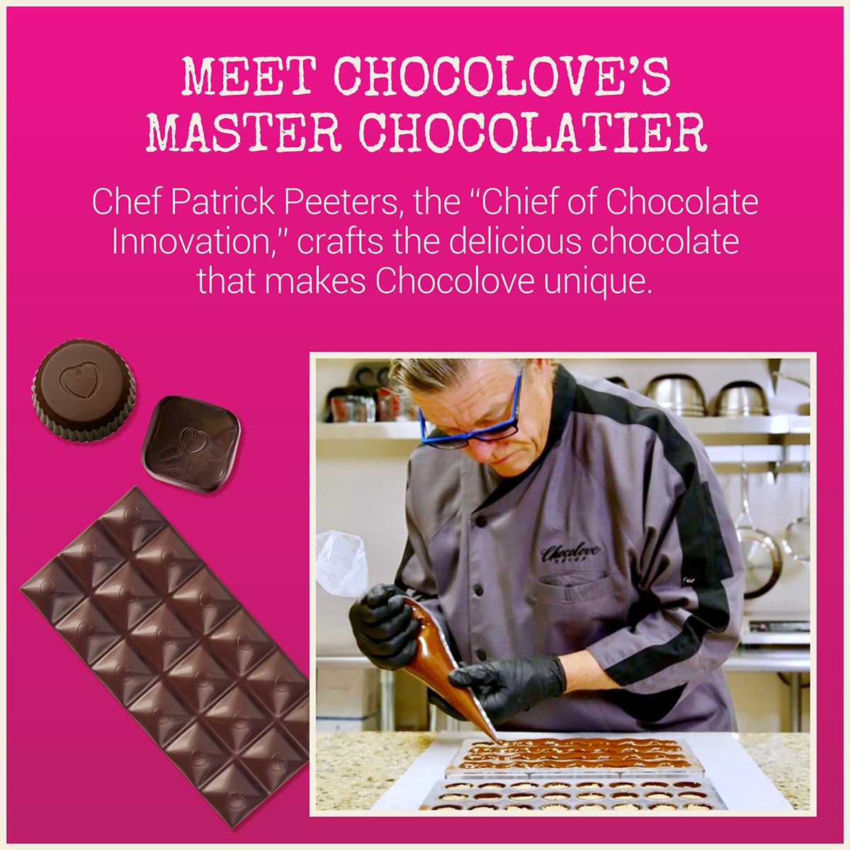 Chocolove Cherry & Almonds Dark Chocolate Bars | 55% Cocoa | Infused with Real Cherries & Crunchy Almonds | Crafted with Premium Chocolate | 3.2 oz Bar (12 Pack)