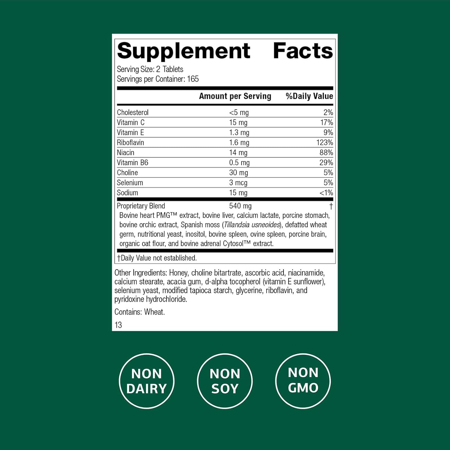Standard Process Cardio-Plus - Antioxidant Support - Heart Health, Circulation & Blood Flow Supplement with Vitamin B6, Niacin & Riboflavin - Energy Metabolism Supplement - 90 Tablets