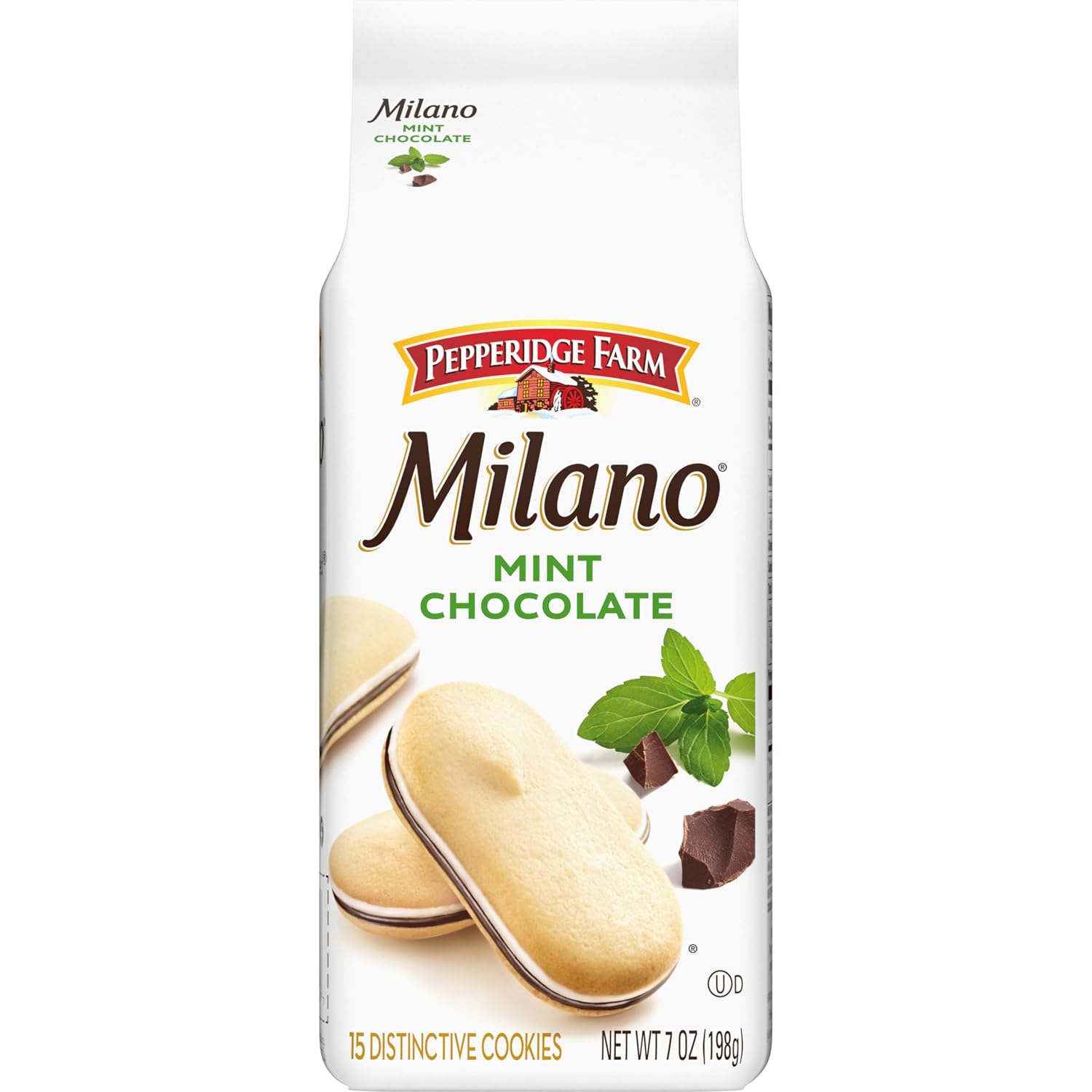Pepperidge Farm Milano Milk Chocolate Cookies, 6 OZ Bag (15 Cookies)