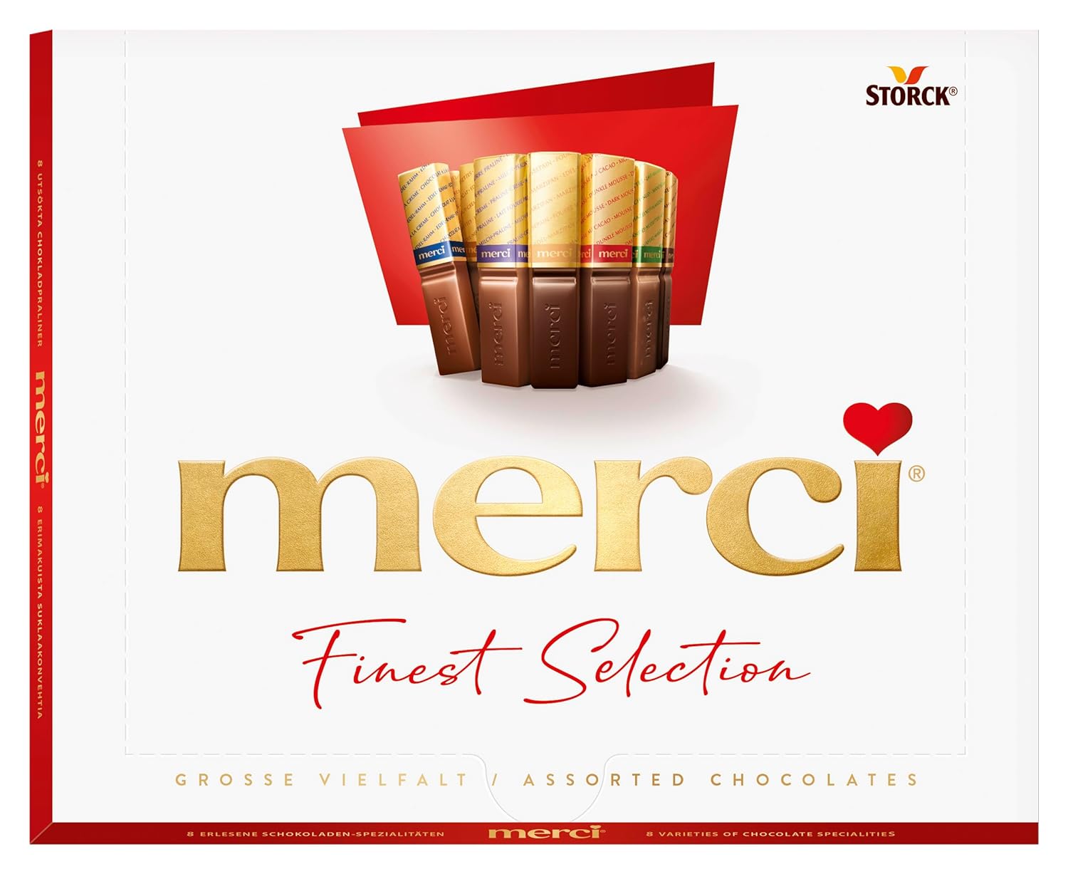 Merci Assorted Chocolate Finest Selection 8 Flavors