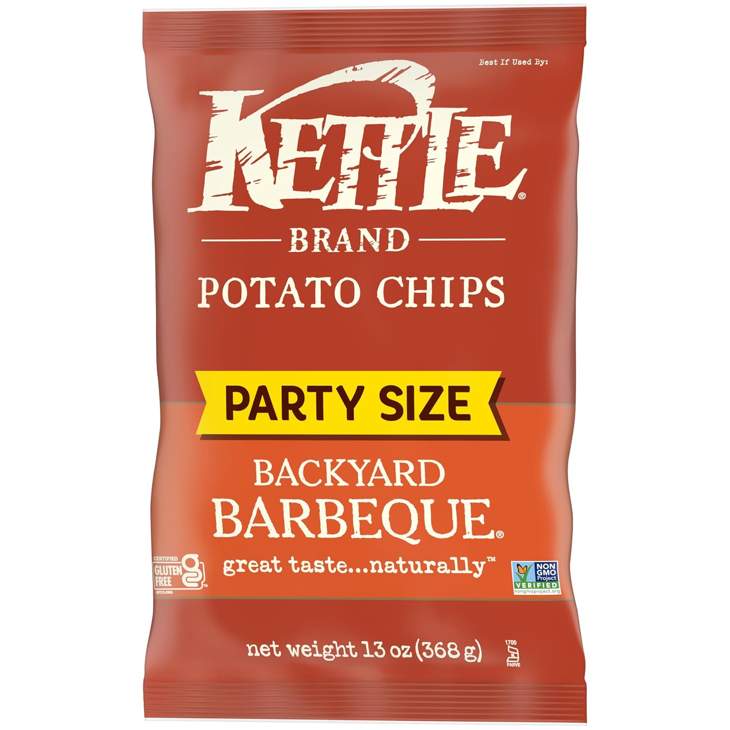 Kettle Brand Potato Chips, Backyard Barbeque Kettle Chips, 5 Oz