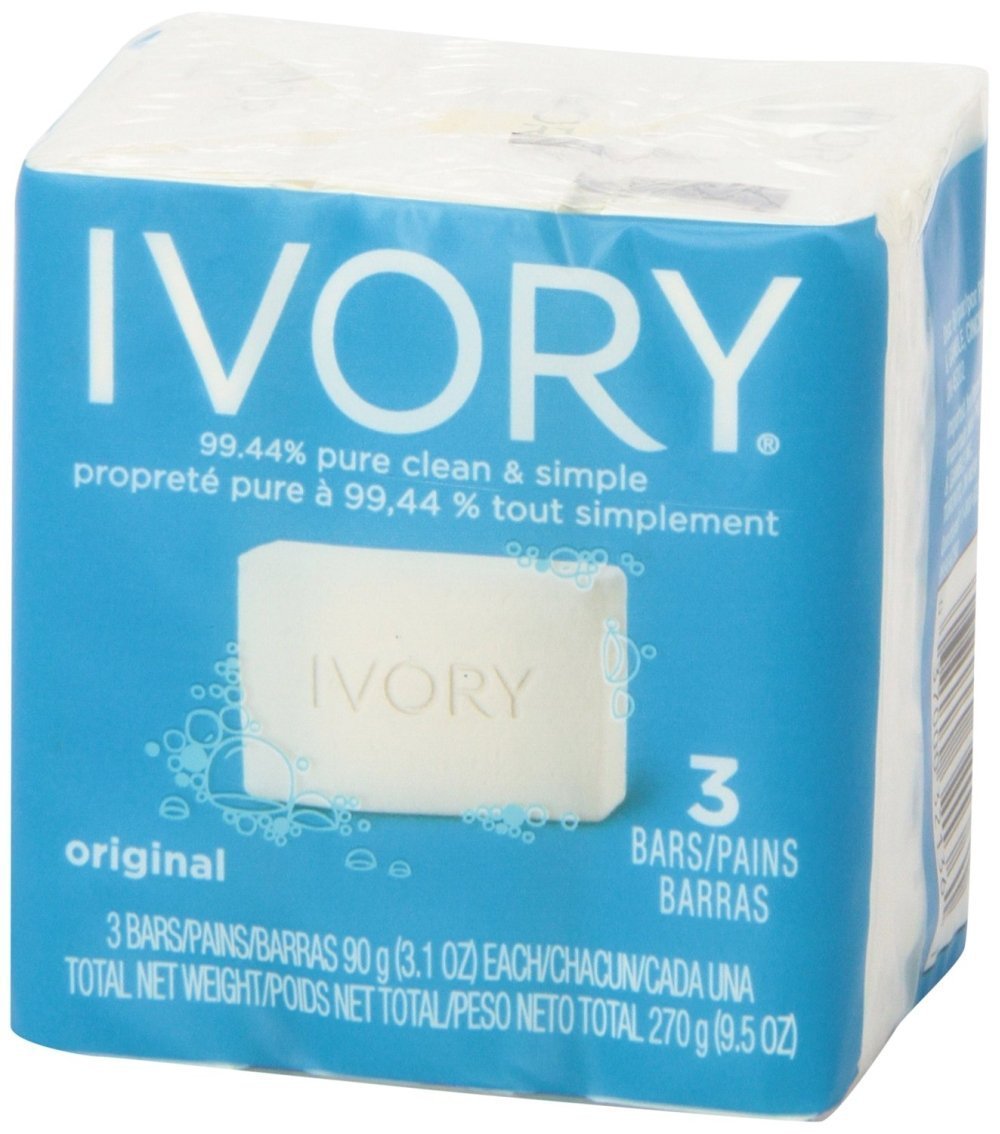 Ivory Bar Orig 3/Bar Size 3pk