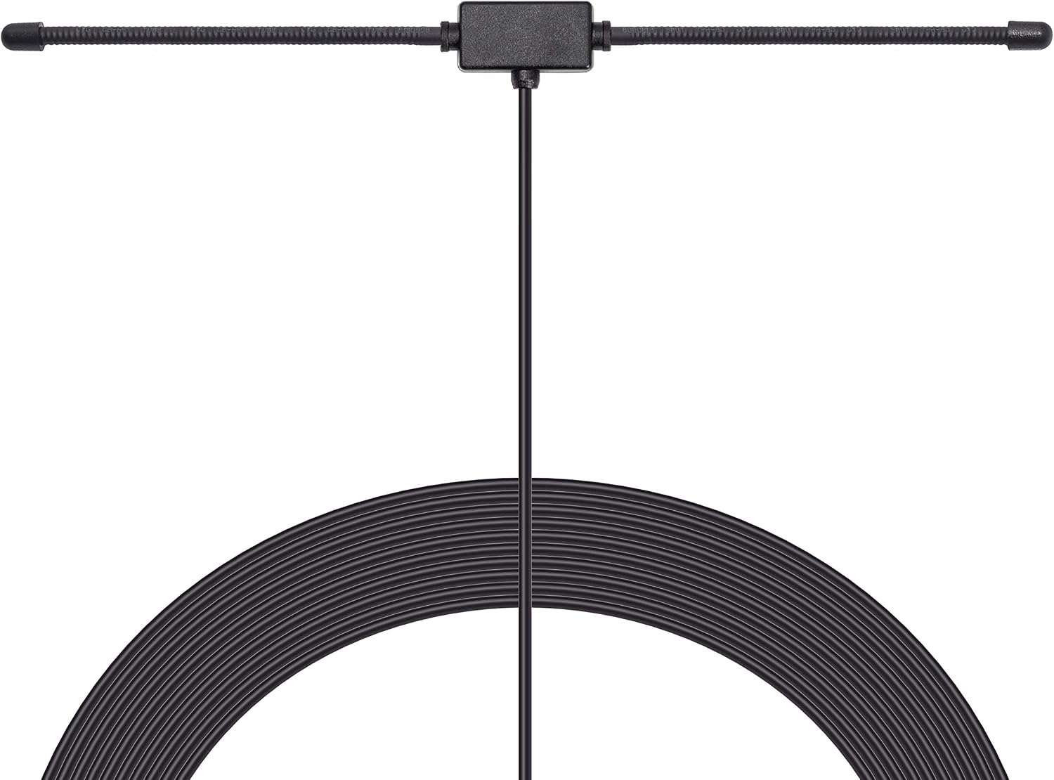 Bingfu Police Radio Scanner Dipole Antenna 20-1300MHz Adhesive Mount BNC Male， Vehicle Mobile Ham Amateur Antenna Compatible with Uniden Bearcat