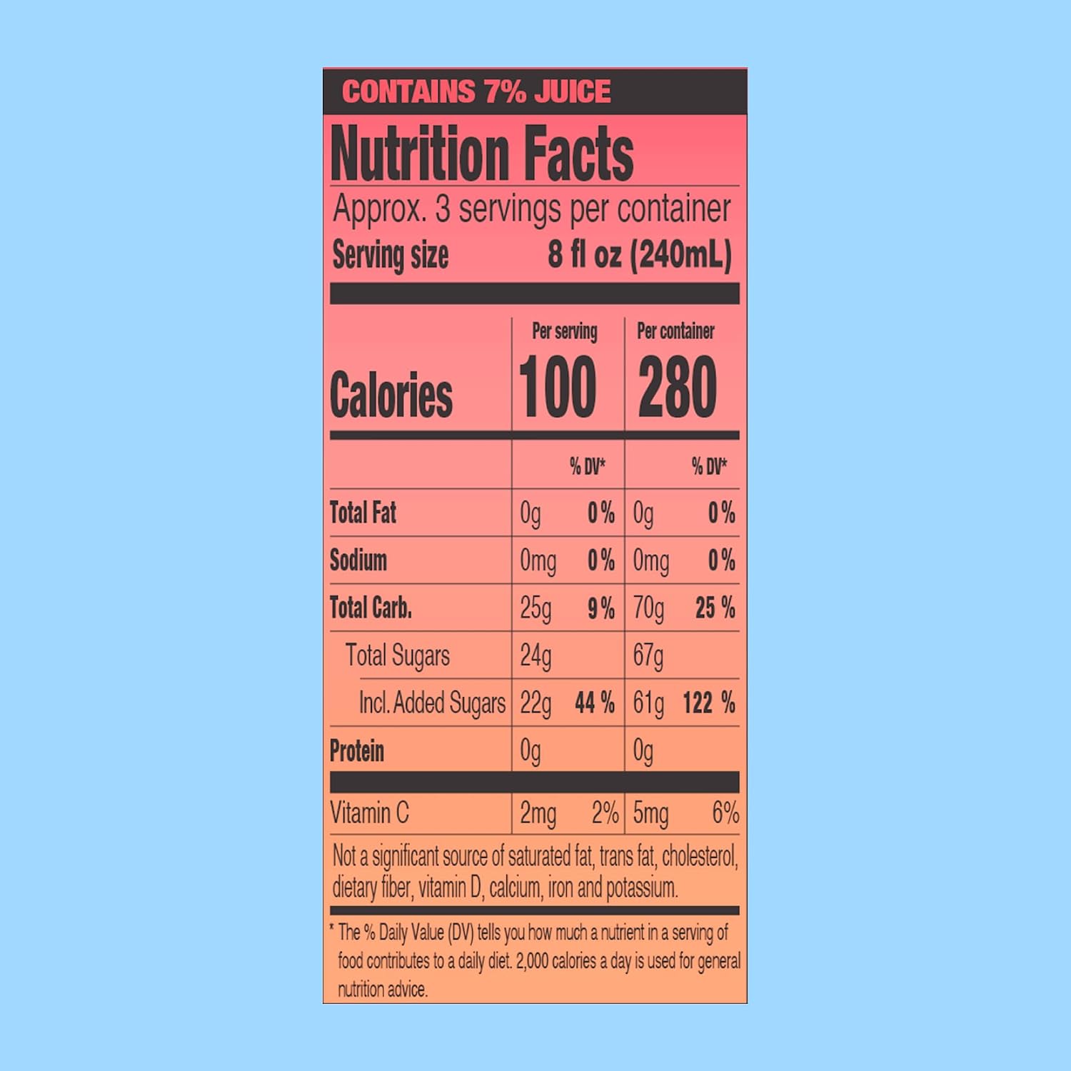 AriZona Mucho Mango | Fruit Juice Cocktail | 22 Fl Oz (12 Pack)