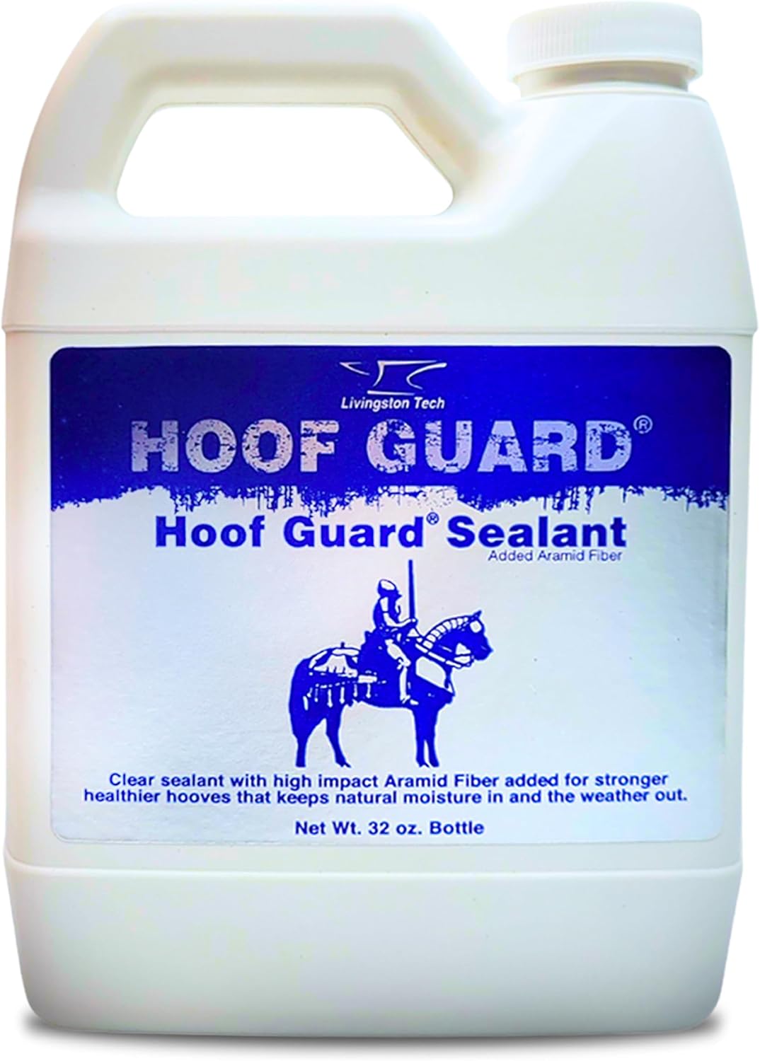 Hoof Guard Sealant Refill, Horse Hoof Oil & Conditioner for Horses, 32 oz | Hoof Conditioner for Horses, Hoof Hardener with Aramid, Helps Seal Cracks