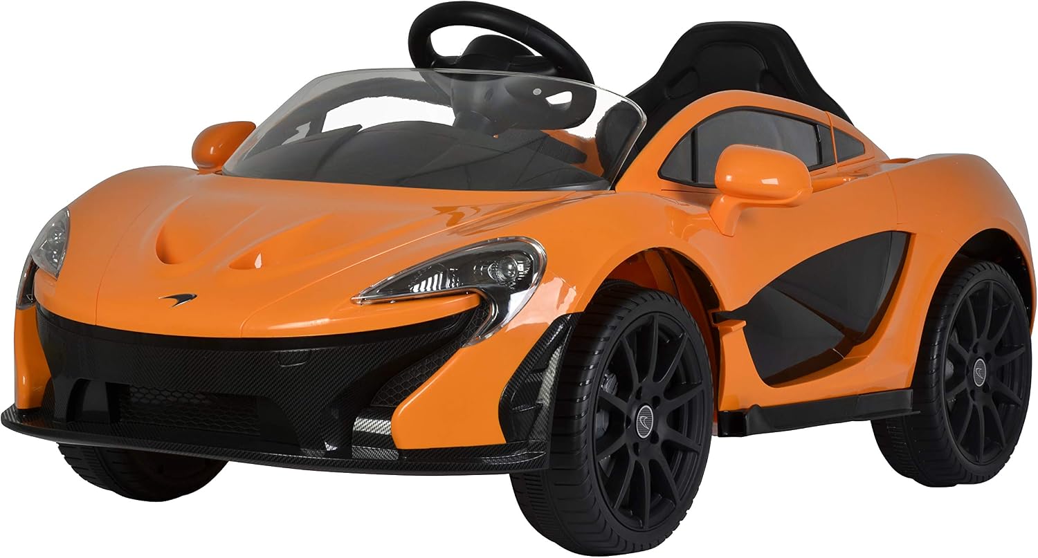 Best Ride On Cars Mclaren P1, 12V Battery Powered Ride On Car, Orange