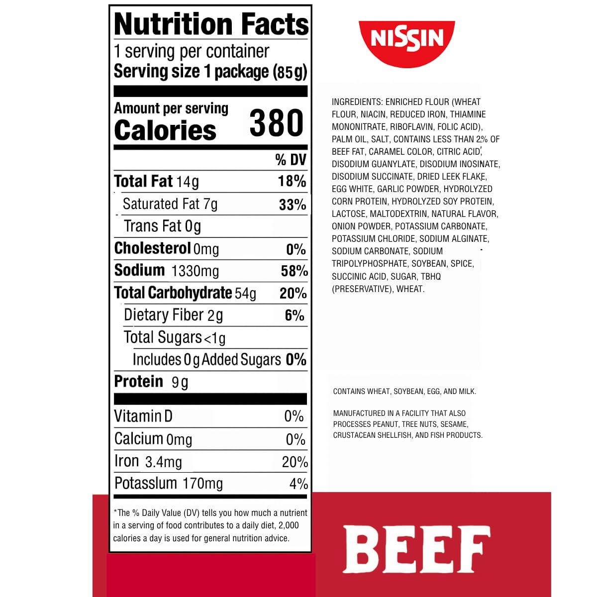 Nissin Top Ramen Noodle Soup, Chicken, 3 Ounce (Pack of 24) | Quick, convenient meal ready in minutes with just hot water.