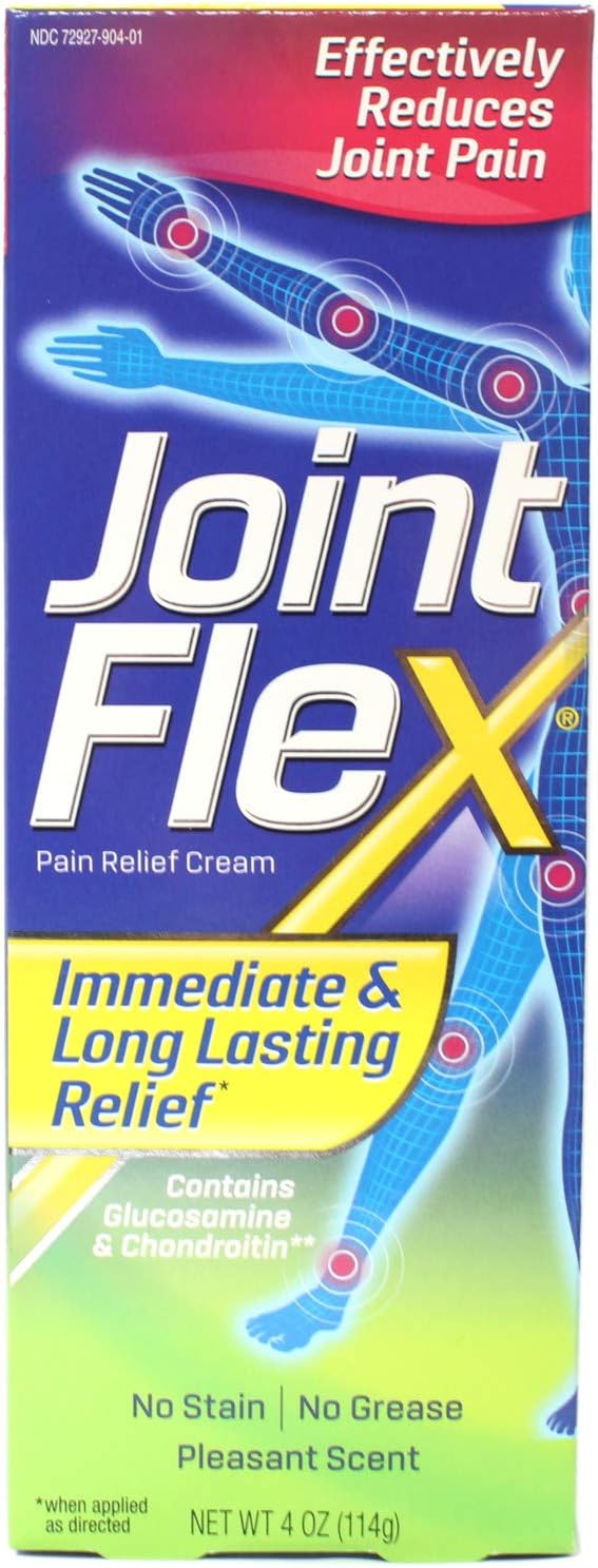 JointFlex Pain Relieving Cream 4 oz (Pack of 3)