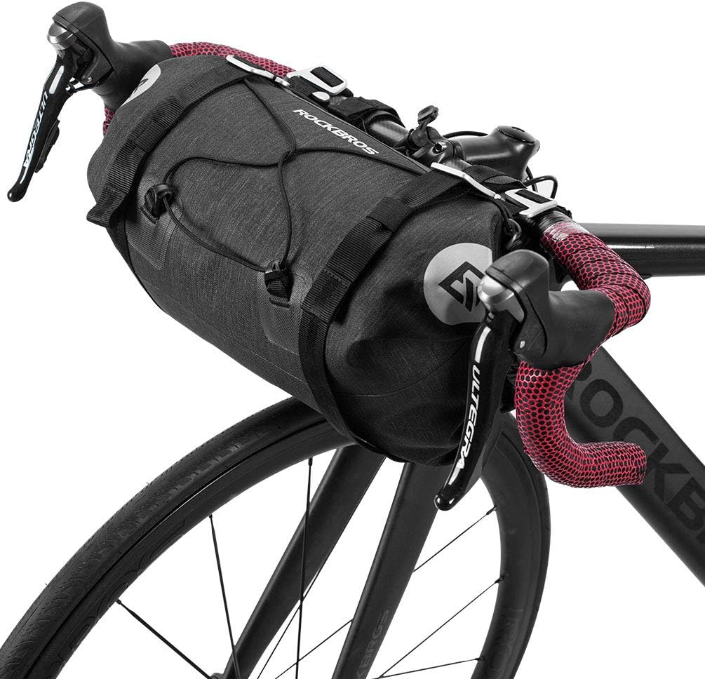 ROCKBROS Bikepacking Bike Handlebar Bag 7L-14L Waterproof for MTB Road